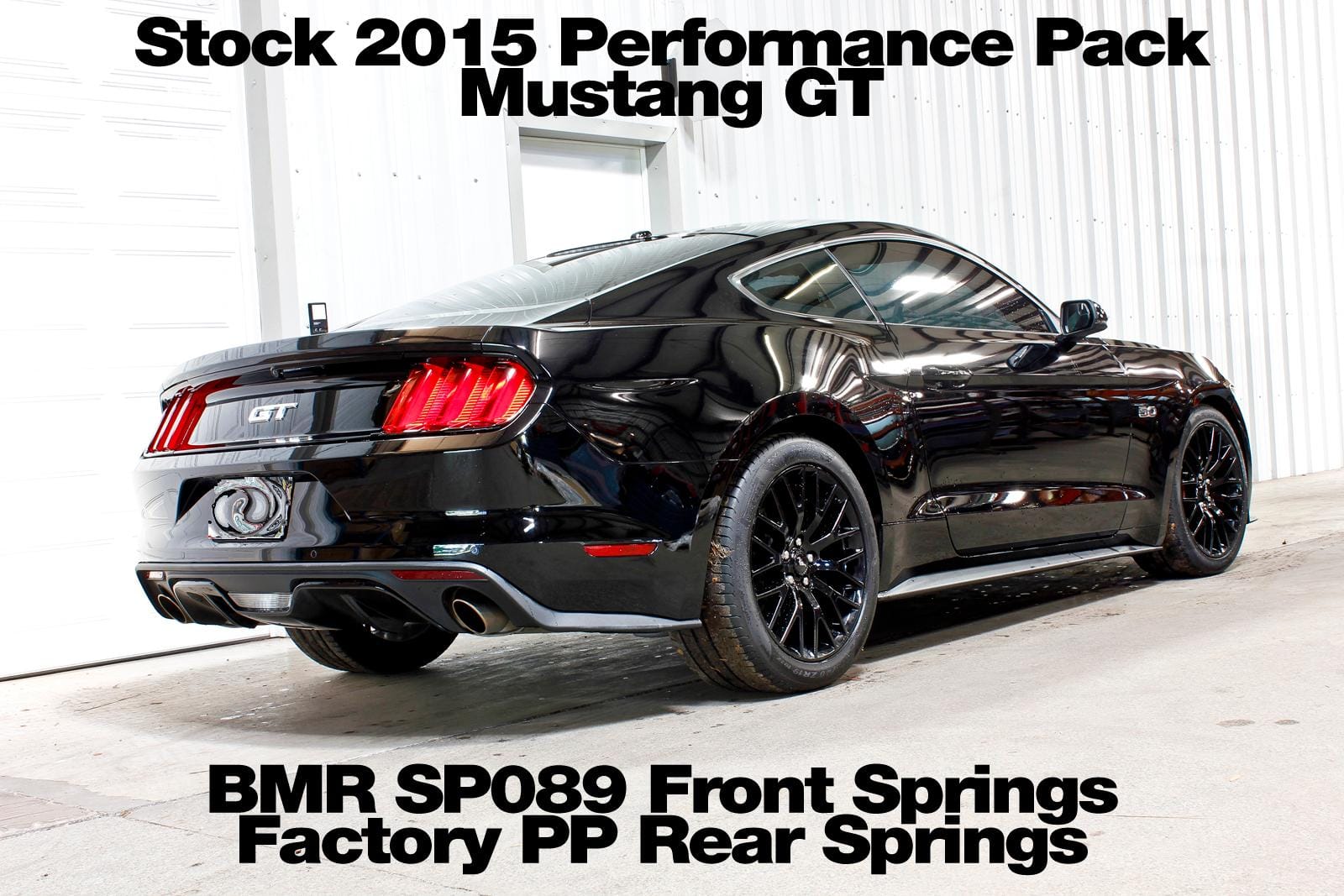 BMR Suspension Front Lowering Springs for 2024-2025 Ford Mustang (S650) SP089R