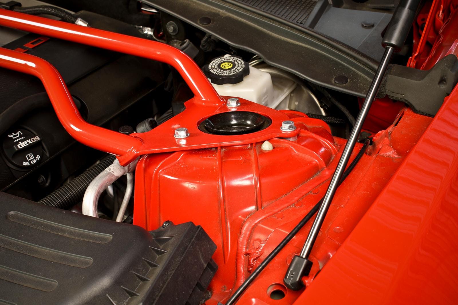 BMR Suspension Front Strut Tower Brace (Twin Tube) for 2016-2020 Chevrolet Camaro SS (6th Gen)