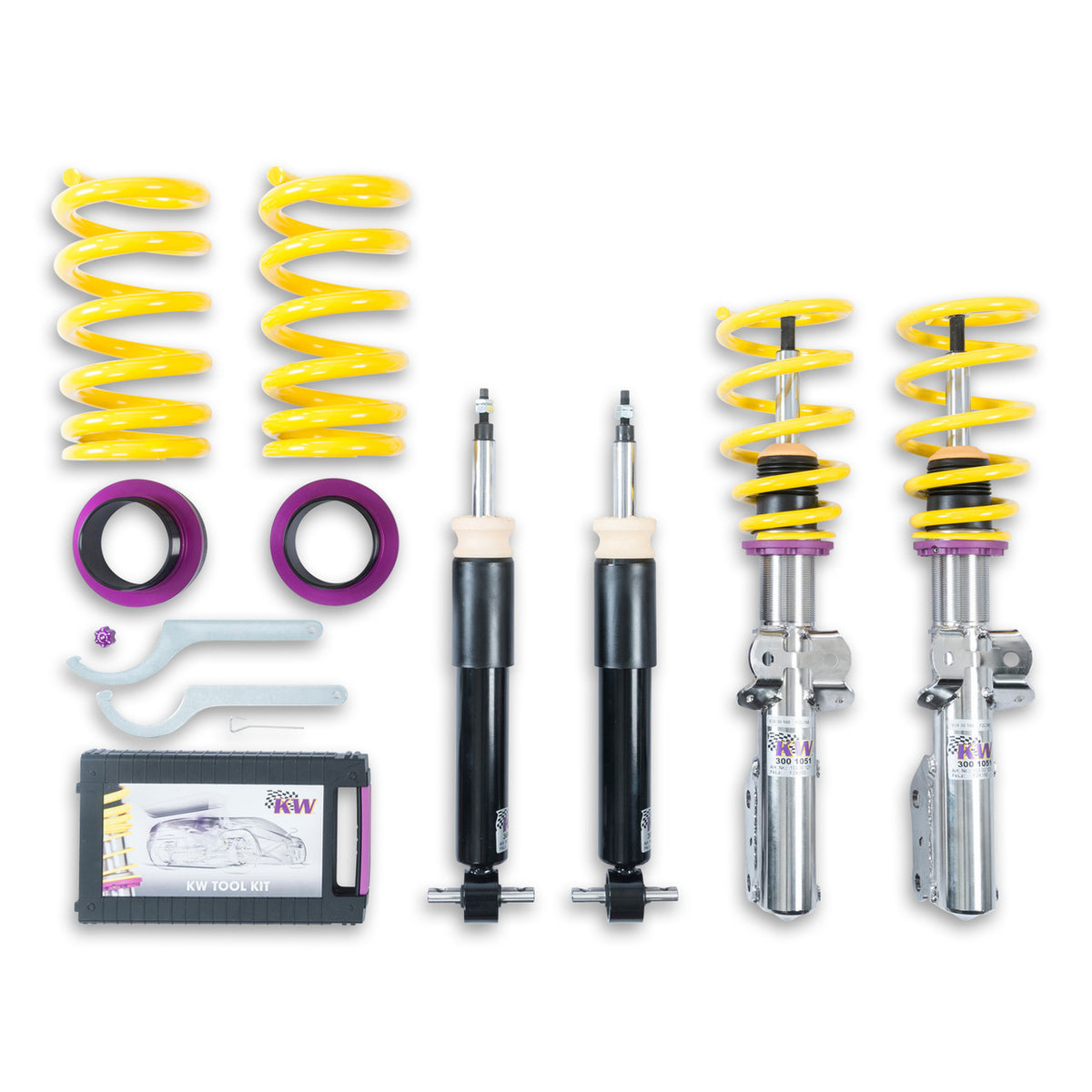 KW Suspension Variant 1 Coilover Kit for 2015-2017 Ford Mustang (Excl Convertible) 10230065 - photo 3