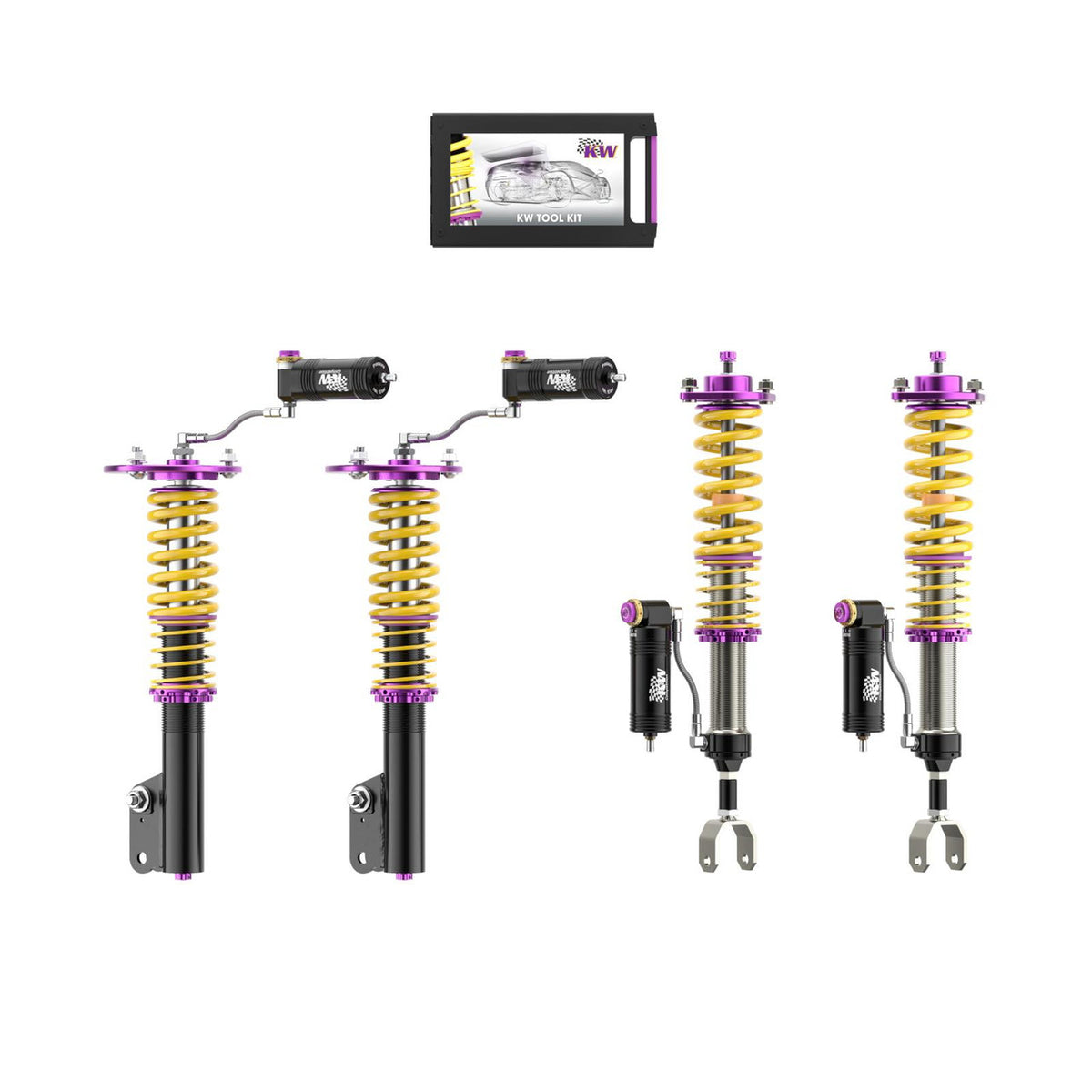 KW Suspension V4 Racing Kit for 2001-2006 Mitsubishi Lancer Sedan AWD 39765806