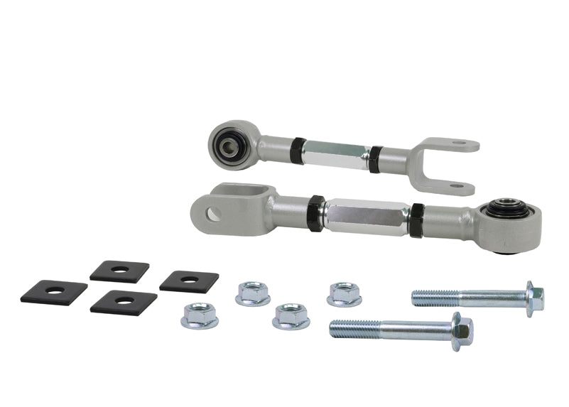 Whiteline Adjustable Rear Lower Toe Arm Set for 2015-2026 Ford Mustang (S550/S650) KTA228