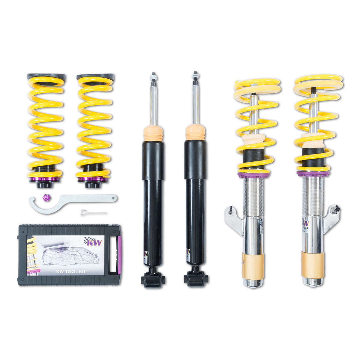 KW Suspension Street Comfort Coilover Kit for 2014-2018 BMW 2 Series M235i/M240i (w/o EDC) 1802000F - photo 2