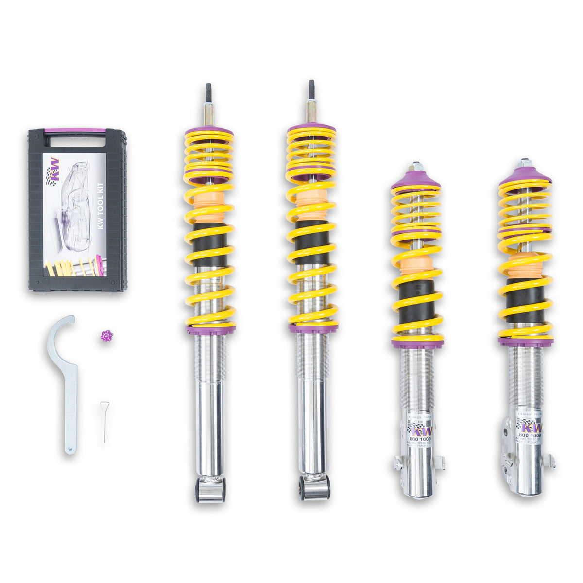 KW Suspension Variant 1 Coilover Kit for 1993-1999 Volkswagen Golf 10280004 - photo 3