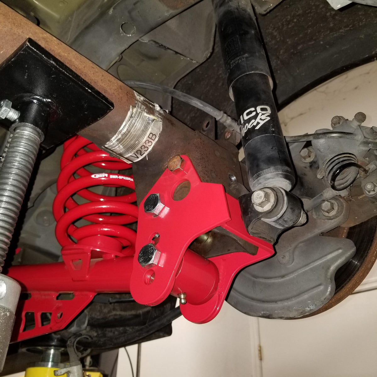 BMR Suspension Control Arms Relocation Brackets for 1994-2004 Ford Mustang