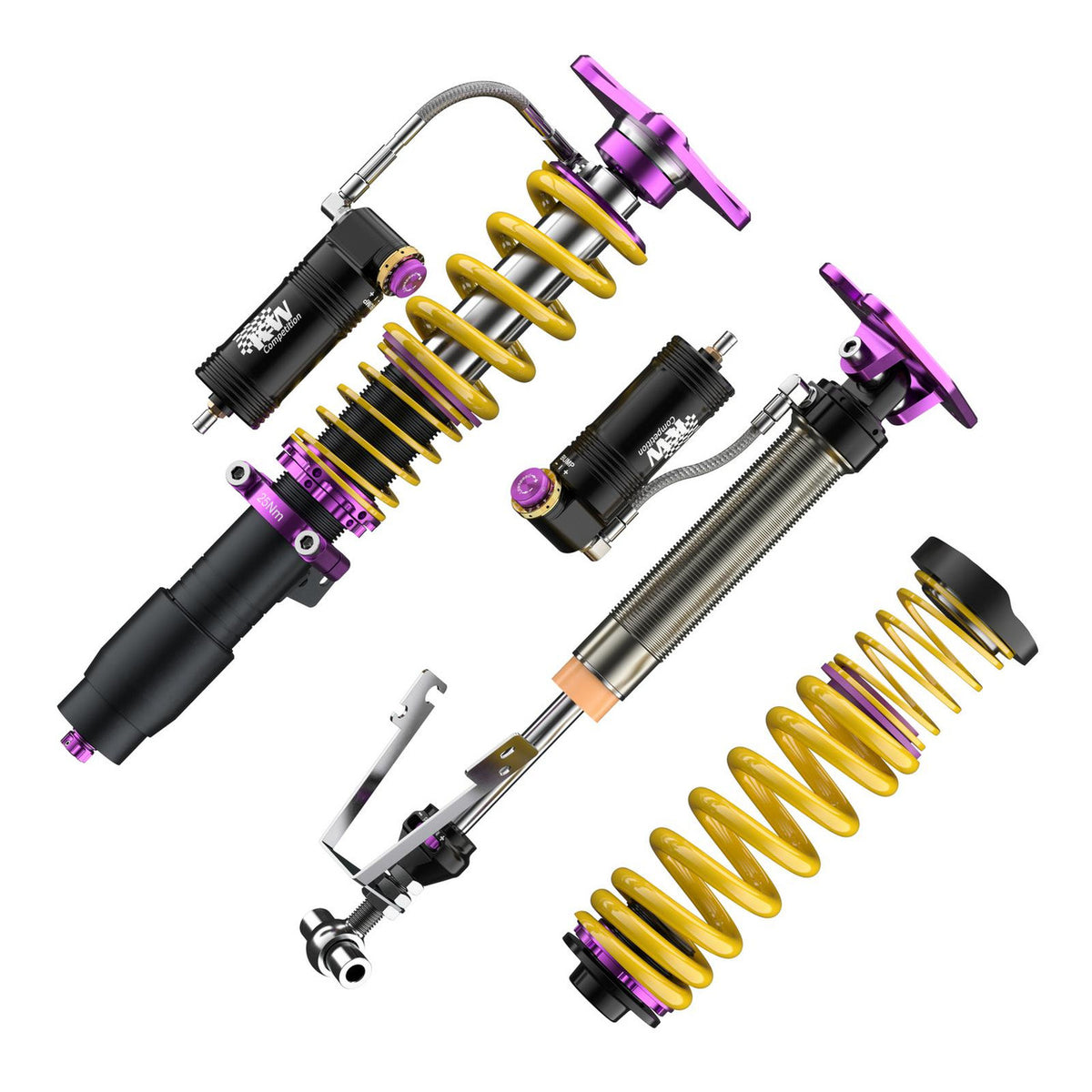 KW V4 Racing Kit - 2021-2026 BMW M3 Sedan, Race Slicks