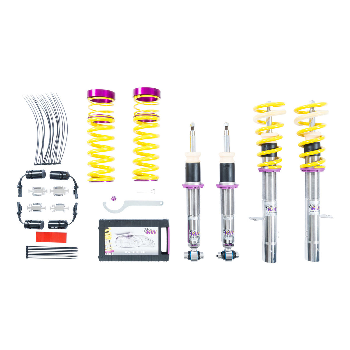 KW Suspension Variant 3 Coilover Kit for 2019-2026 BMW X5 AWD (G05) (w/ EDC, w/o Air Suspension) 352200CR