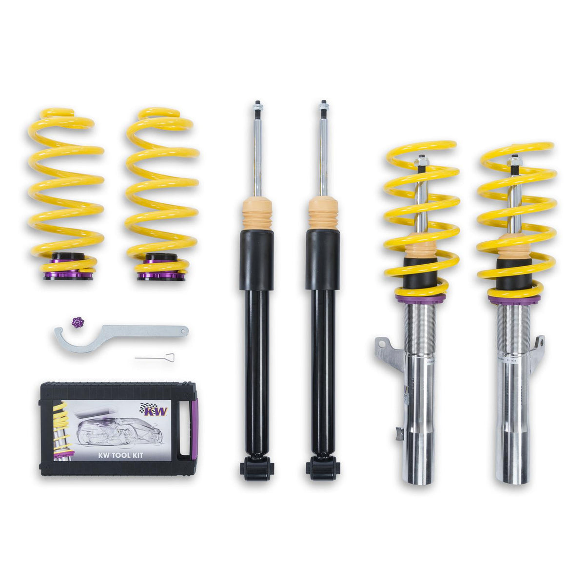 KW Suspension Variant 2 Coilover Kit for 2019-2023 Volkswagen Arteon AWD (w/o DCC) 152800AX
