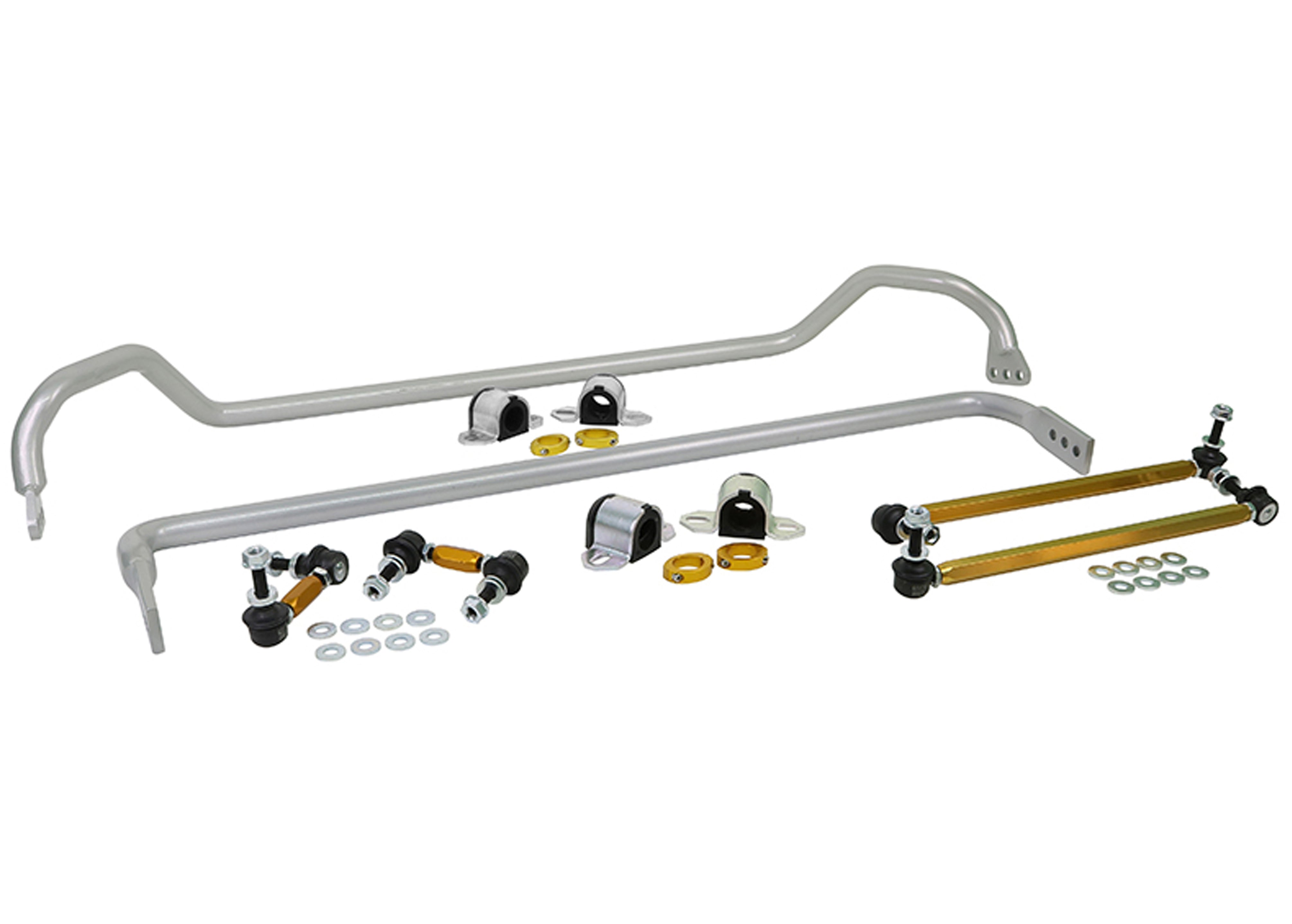 Whiteline Front and Rear Sway Bar Kit for 2010-2015 Chevrolet Camaro LS, LT, SS (Zeta) BCK001