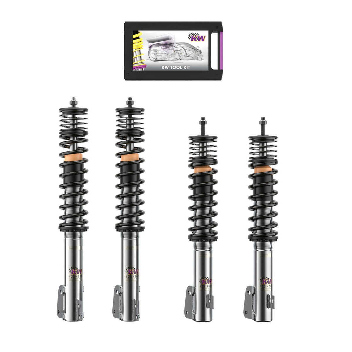 KW Suspension Variant 3 Classic Coilover Kit for 1987-1993 Lancia Delta Integrale 35241002-B