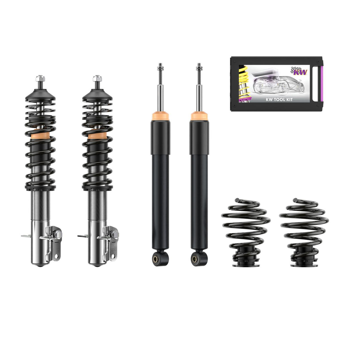 KW Suspension Variant 1 Classic Coilover Kit for 1993-1999 Volkswagen Golf 10280004-B