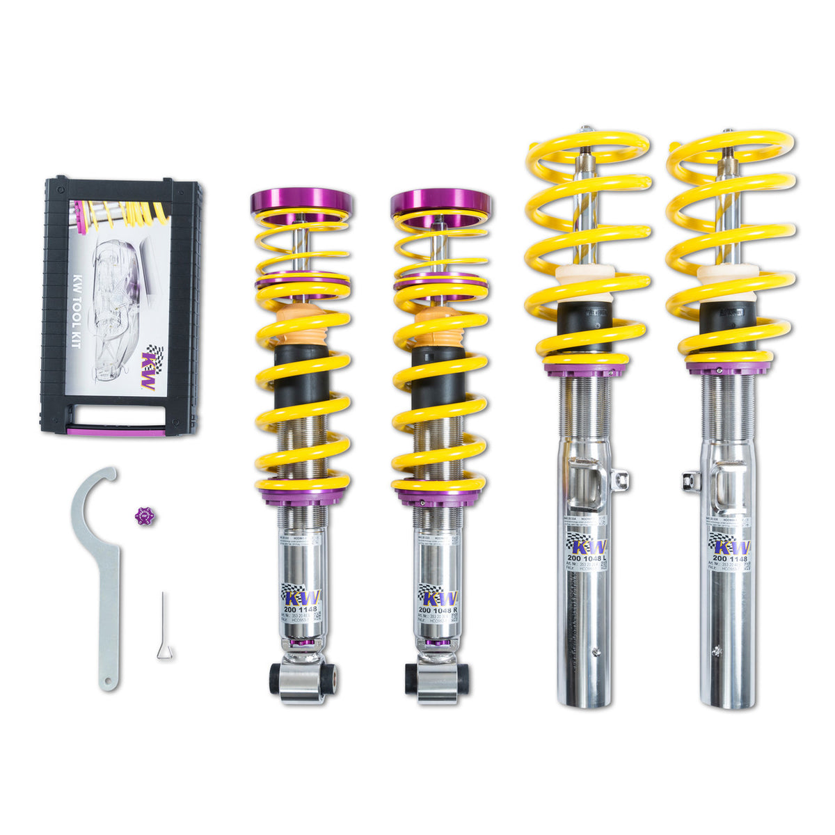 KW Suspension Variant 3 Coilover Kit for 2019-2025 BMW X4 (G02) (w/o EDC) 352200CF