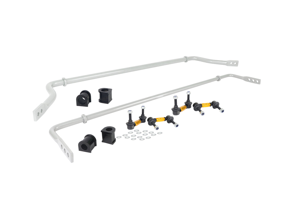 Whiteline Front and Rear Sway Bar Kit (Incl. End Links) for 2005 Mazda MX-5 Miata Mazdaspeed (NB) BMK014