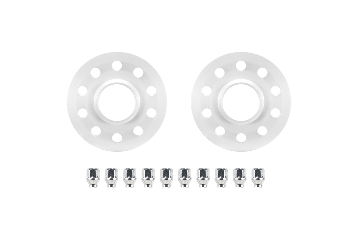 Eibach Pro-Spacer 10mm Wheel Spacers (Pair, Silver, 5x114.3) for 2024-2025 Tesla Model Y Performance AWD