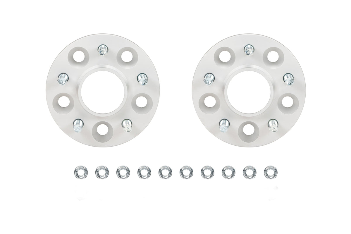 Eibach Pro-Spacer 15mm Wheel Spacers (Pair, Silver, 5x120) for 2010-2014 Chevrolet Camaro