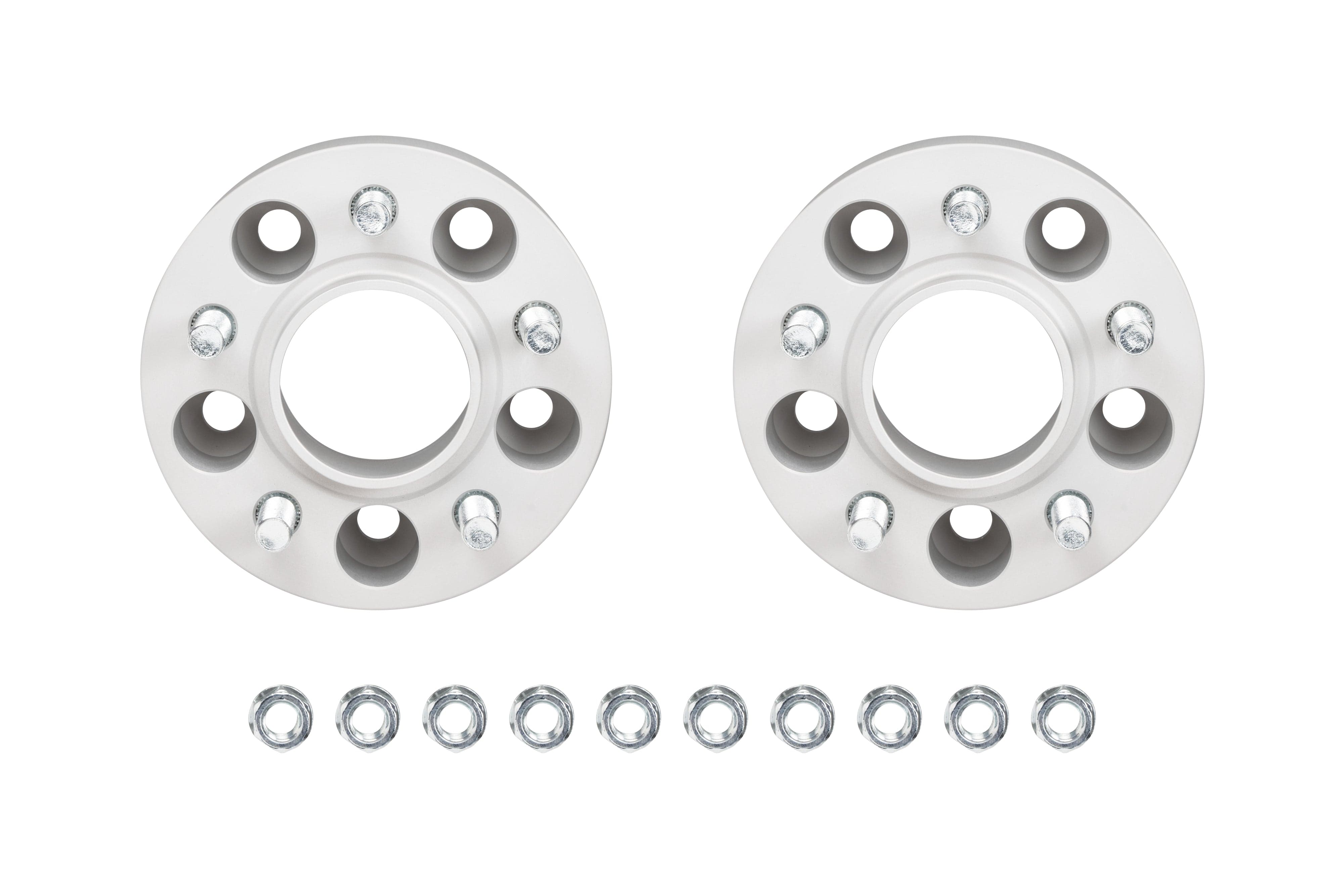 Eibach 30mm Wheel Spacer (Pair) - Silver for 2009-2024 Dodge Challenger S90-4-30-017