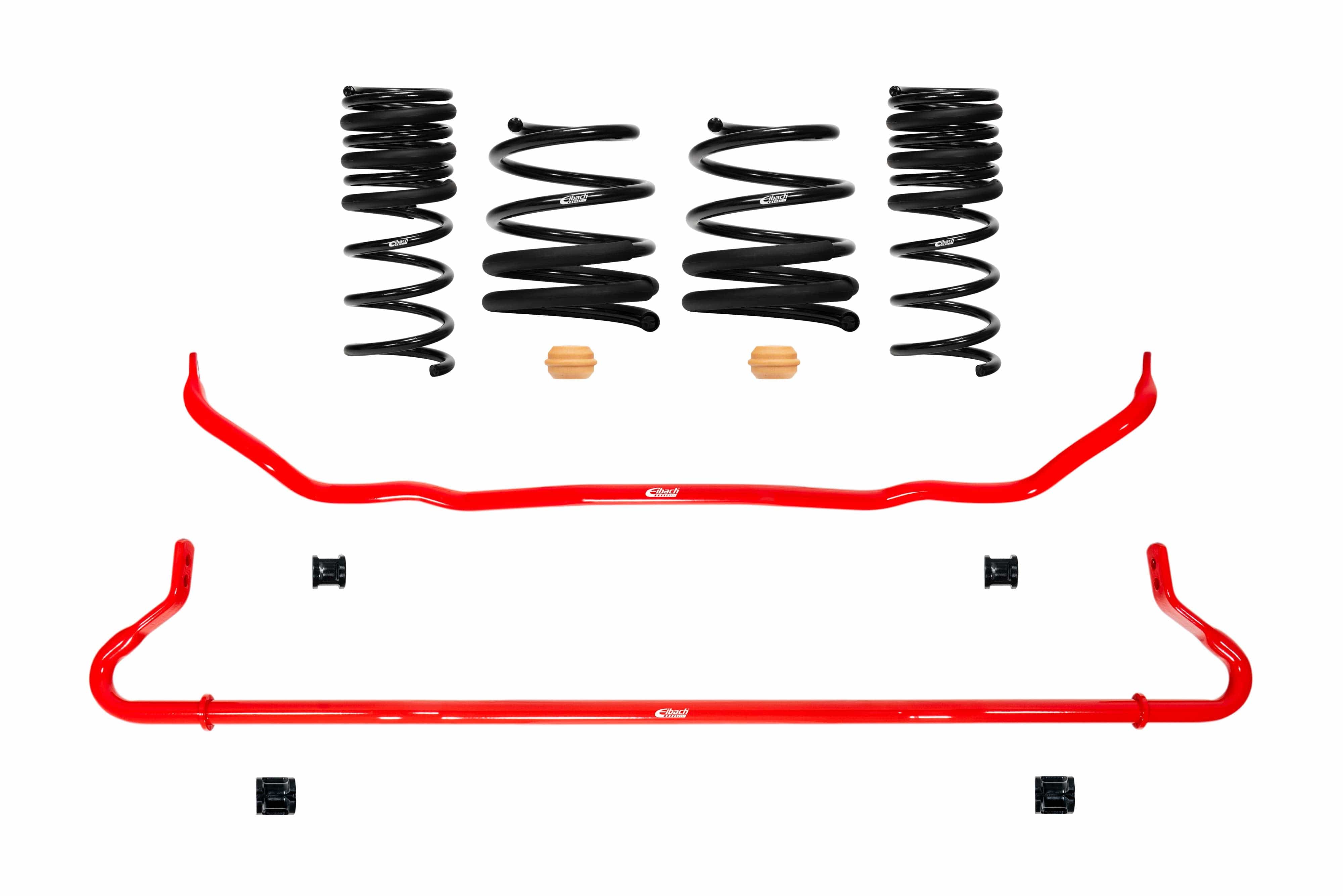 Eibach Pro Plus Coil Spring Lowering Kit + Front & Rear Sway Bar Kit for 2015-2020 Subaru WRX 7727.88