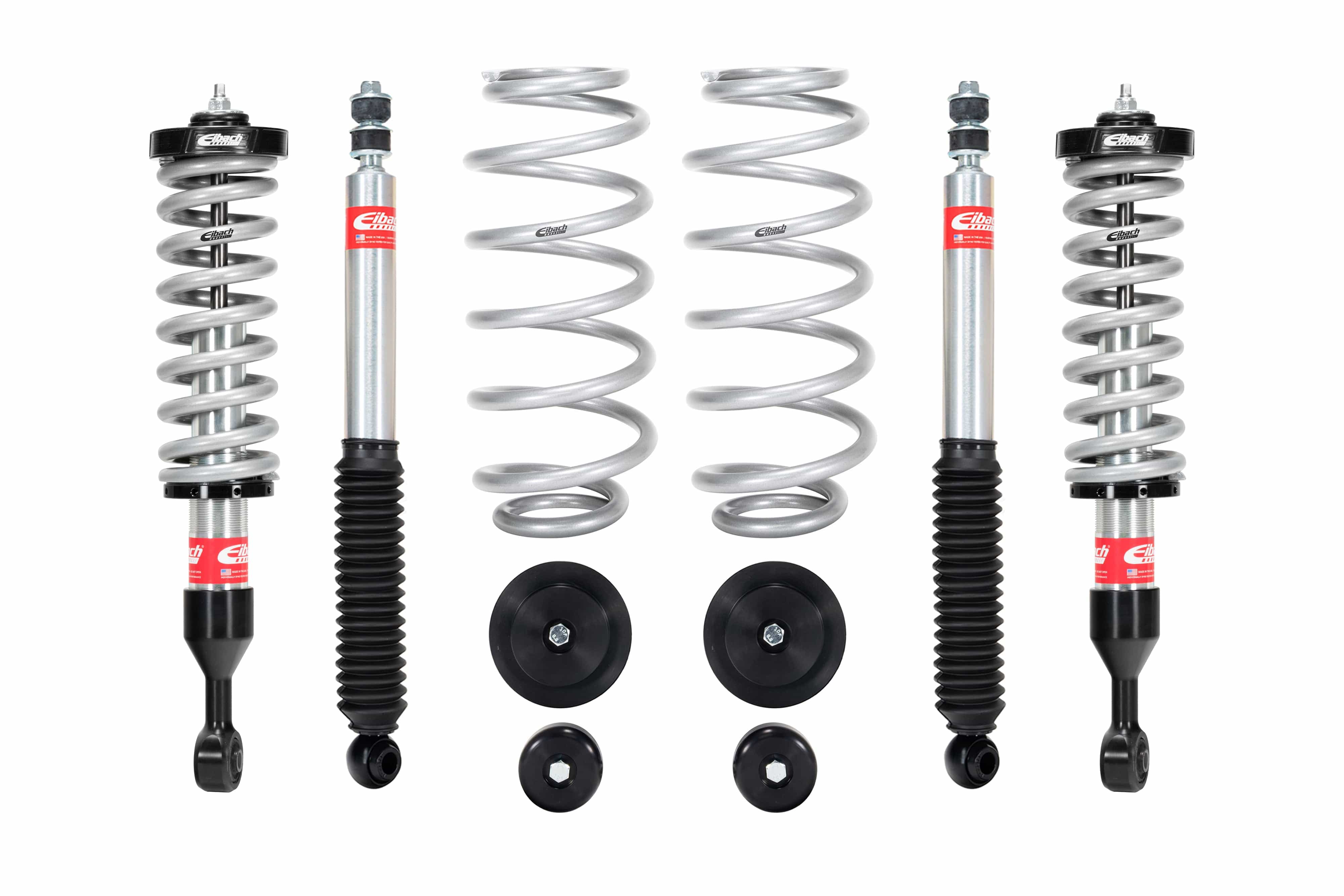 Eibach PTCO Stage 2 Front Coilovers + Rear Shocks + Rear Springs (Pair) for 2003-2009 Lexus GX470 E86-59-005-01-22