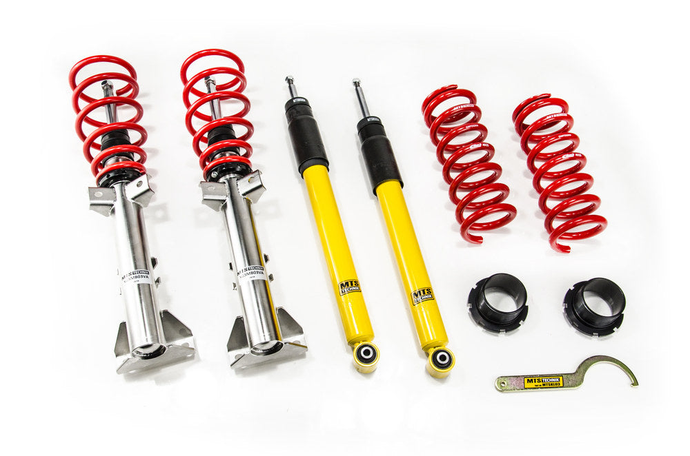 MTS Technik Street Series Suspension Coilover Kit (Inox Housing) for 2017-2026 Skoda Karoq SUV (NU) XMTSGWVW17