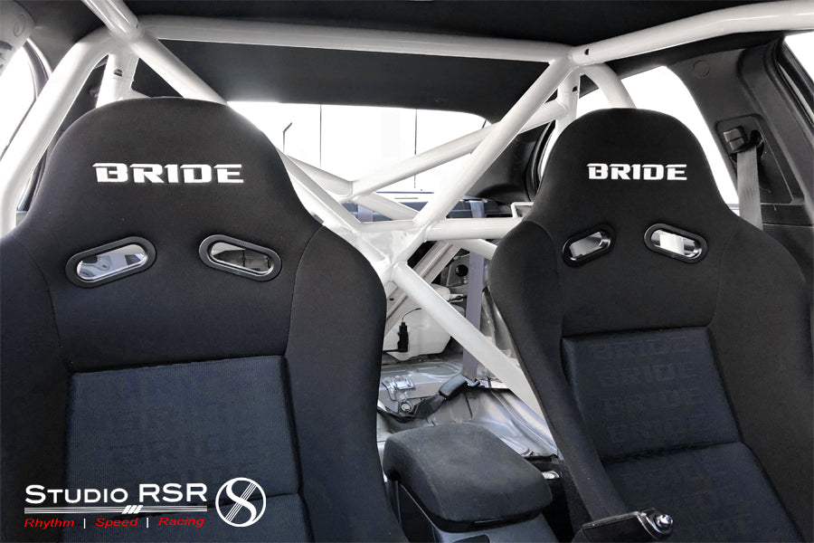 Studio RSR roll cage for 2008-2015 Mitsubishi Lancer Evolution X (CZ4A) — view 2