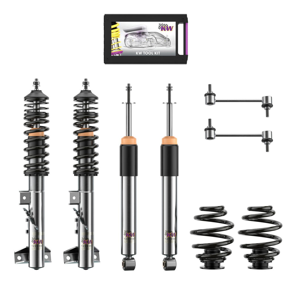 KW Suspension Variant 2 Classic Coilover Kit for 1998-2002 BMW Z3 M Roadster (E36) 15220017-B