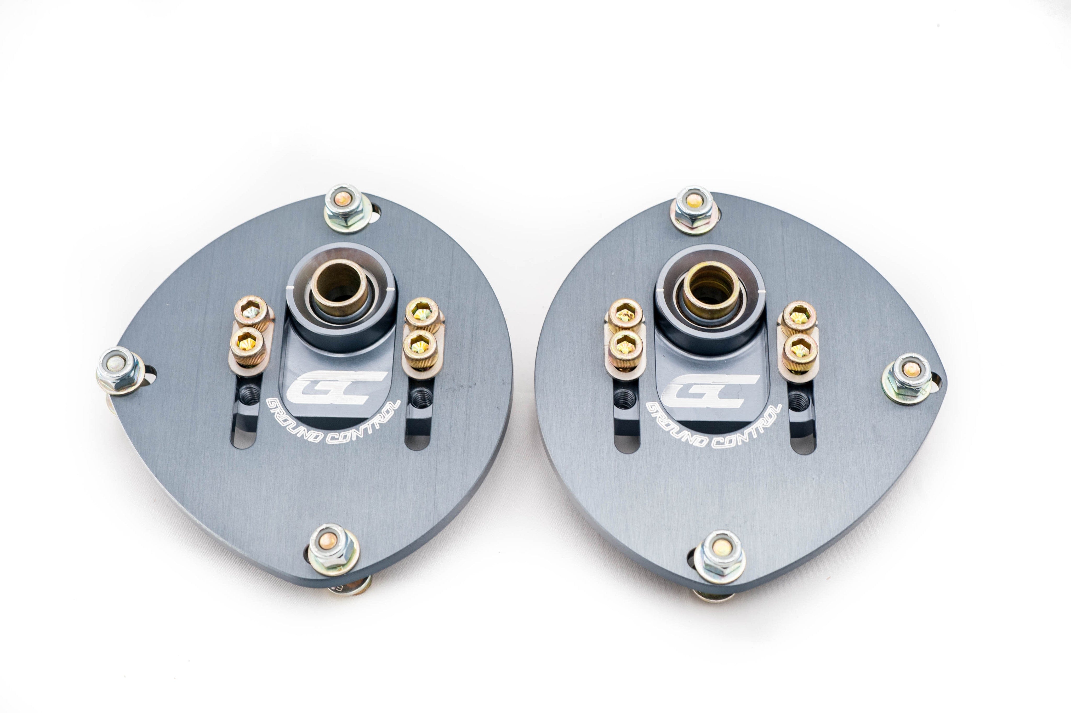Ground Control Camber/Caster Plates for 1984-1989 Toyota MR2 RWD front Mk CCPMR2F-1