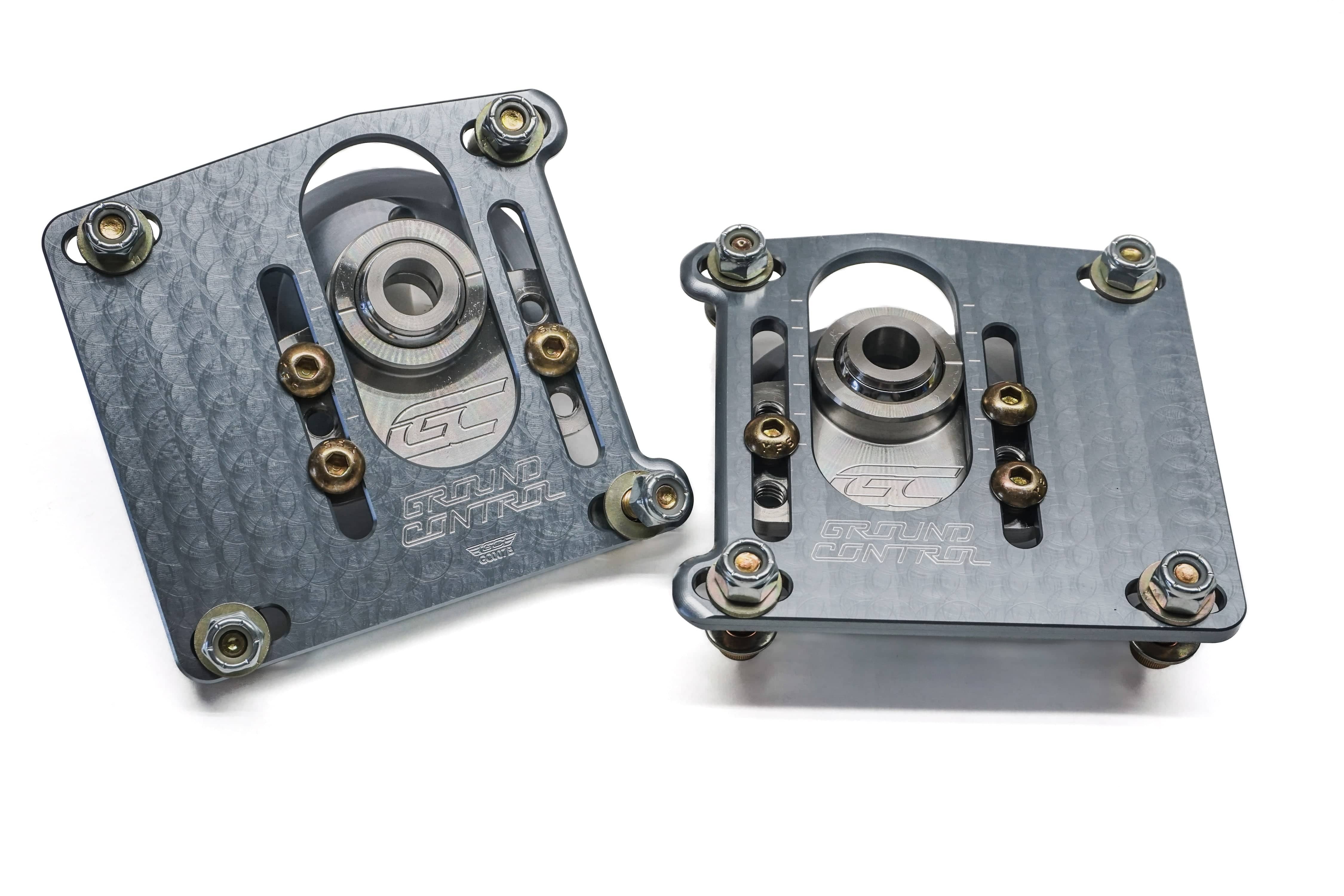 Ground Control Camber/Caster Plates for 1986-1991 Mazda RX-7 RWD