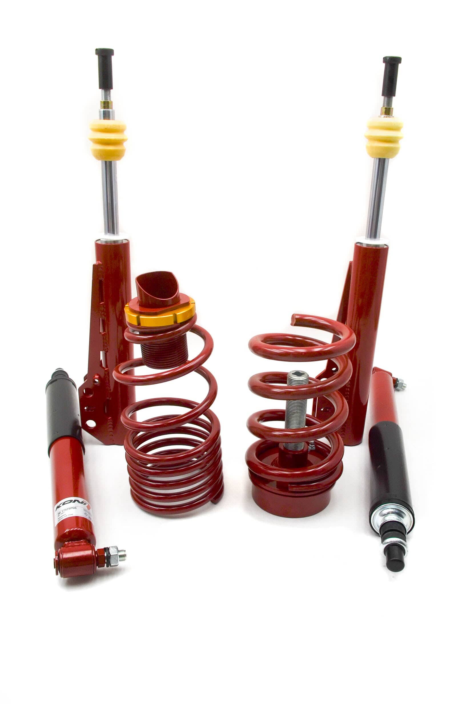 Ground Control Coilover Accessories for 1982-1992 Pontiac Firebird RWD with Koni Yellow Shocks 2505.77