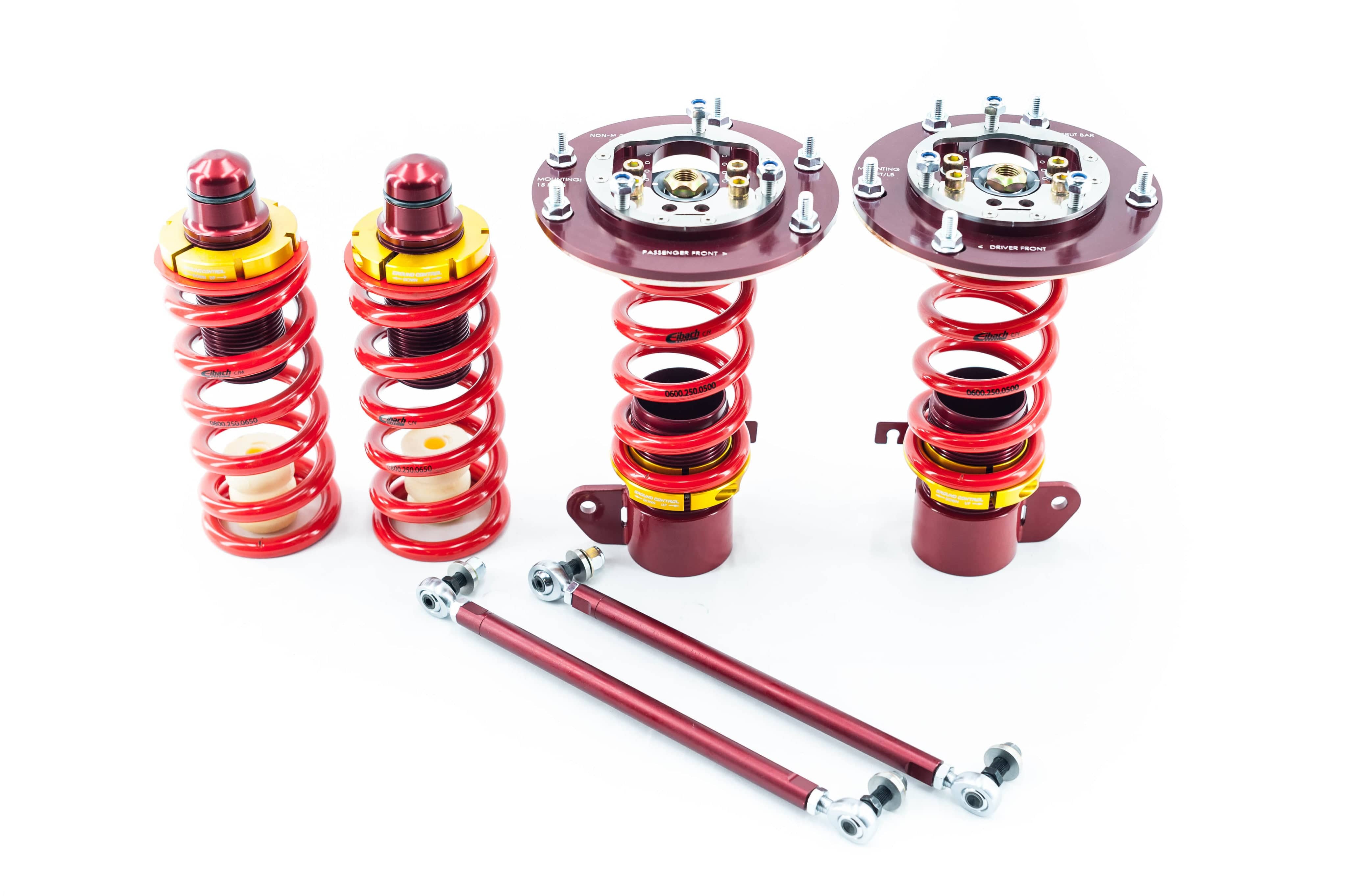 Ground Control Coilover Completion Kit for 2015-2020 BMW M4 RWD 2041.12