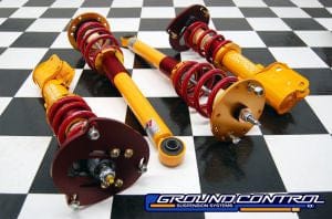 Ground Control Complete Coilovers for 1991-1996 Dodge Stealth Camber Caster Plates 5505.72