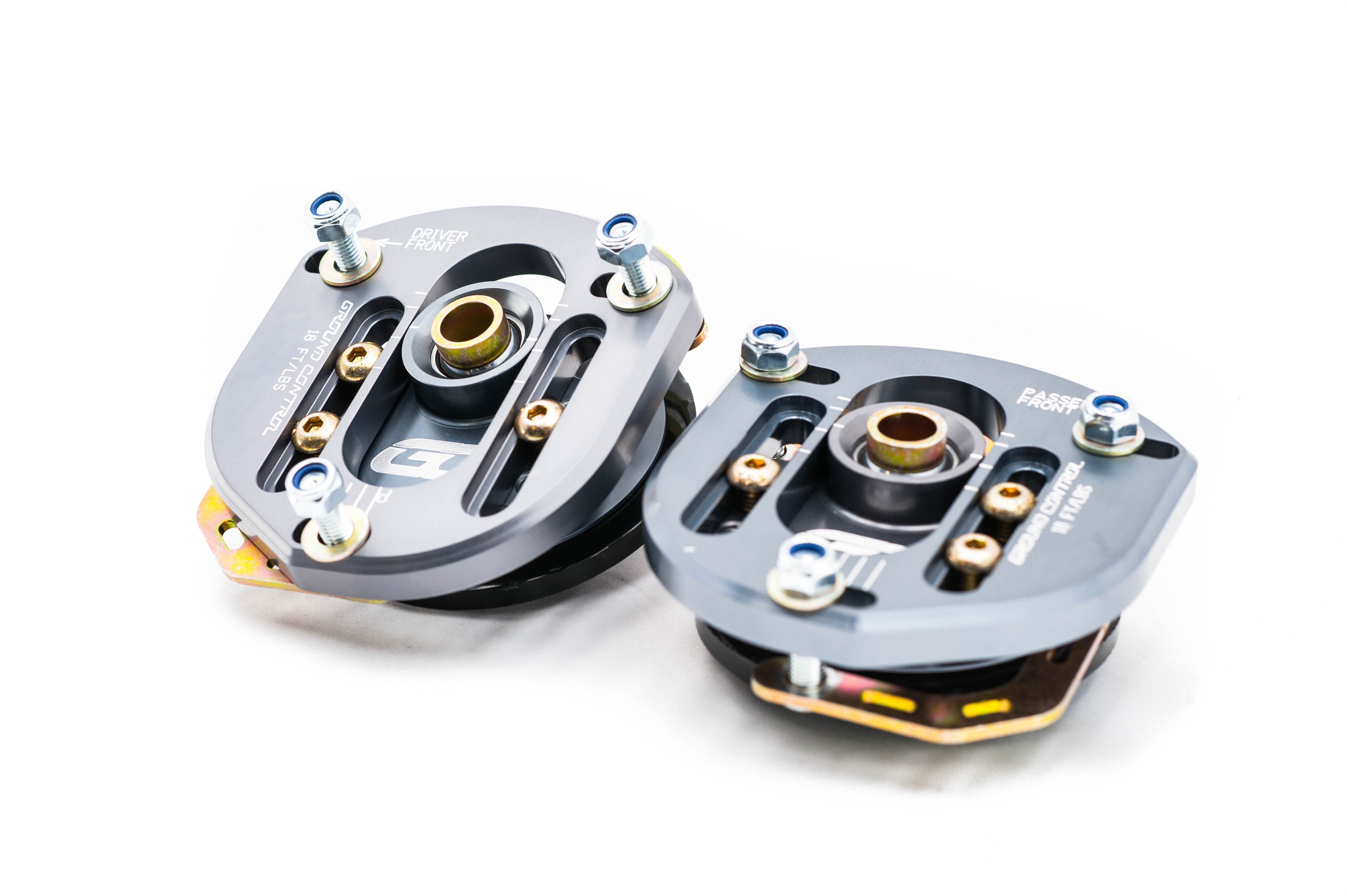 Ground Control Camber/Caster Plates for 1982-1988 BMW 5 Series RWD (E28) Street