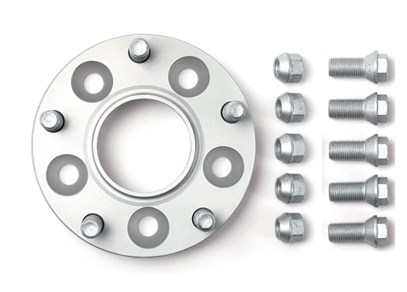 H&R Trak+ DRA Series 20mm Wheel Adapters - Pair (Adapts 5x112 - 66.5 CB - 14x1.5) for 2007-2015 Lexus RX350 (AL10/AL20) 406556013