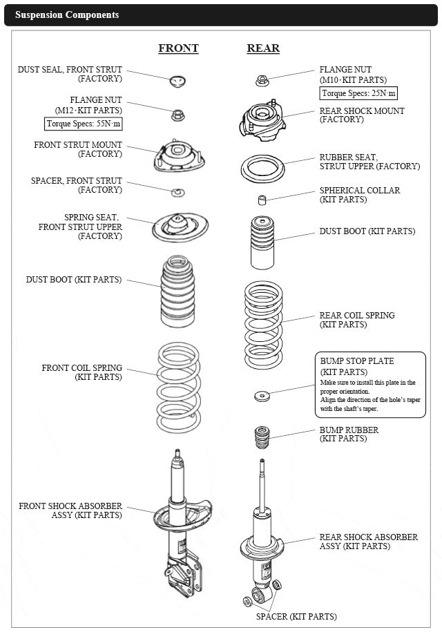 HKS Hipermax G Coilovers for 2015-2021 Subaru WRX STI 4DR (VAF) 80260-AF001