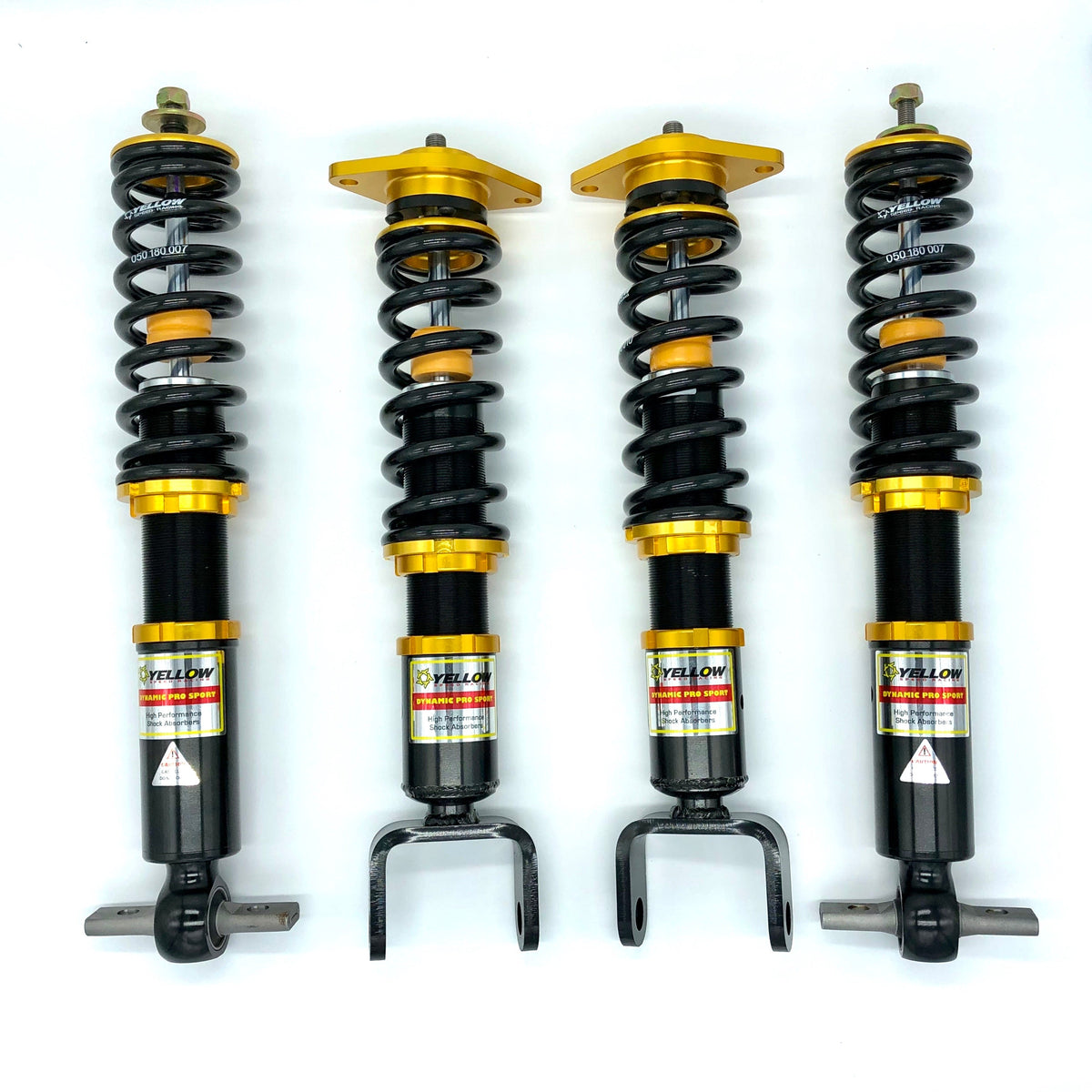 Yellow Speed Dynamic Pro Sport Coilovers for 2004-2010 Opel Astra H GTC (A04)