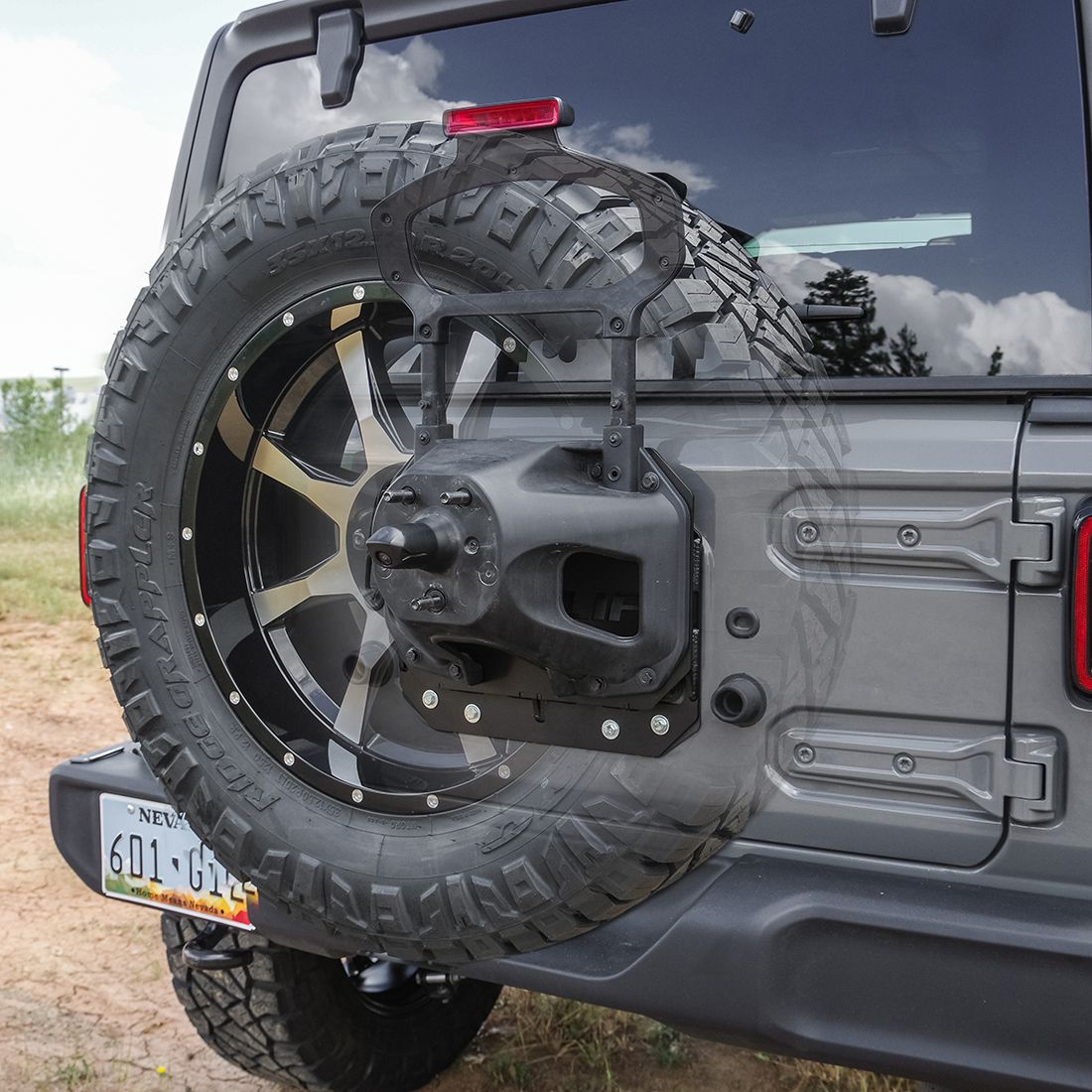 ReadyLift Spare Tire Relocation Bracket for 2018-2026 Jeep Wrangler 67-6800