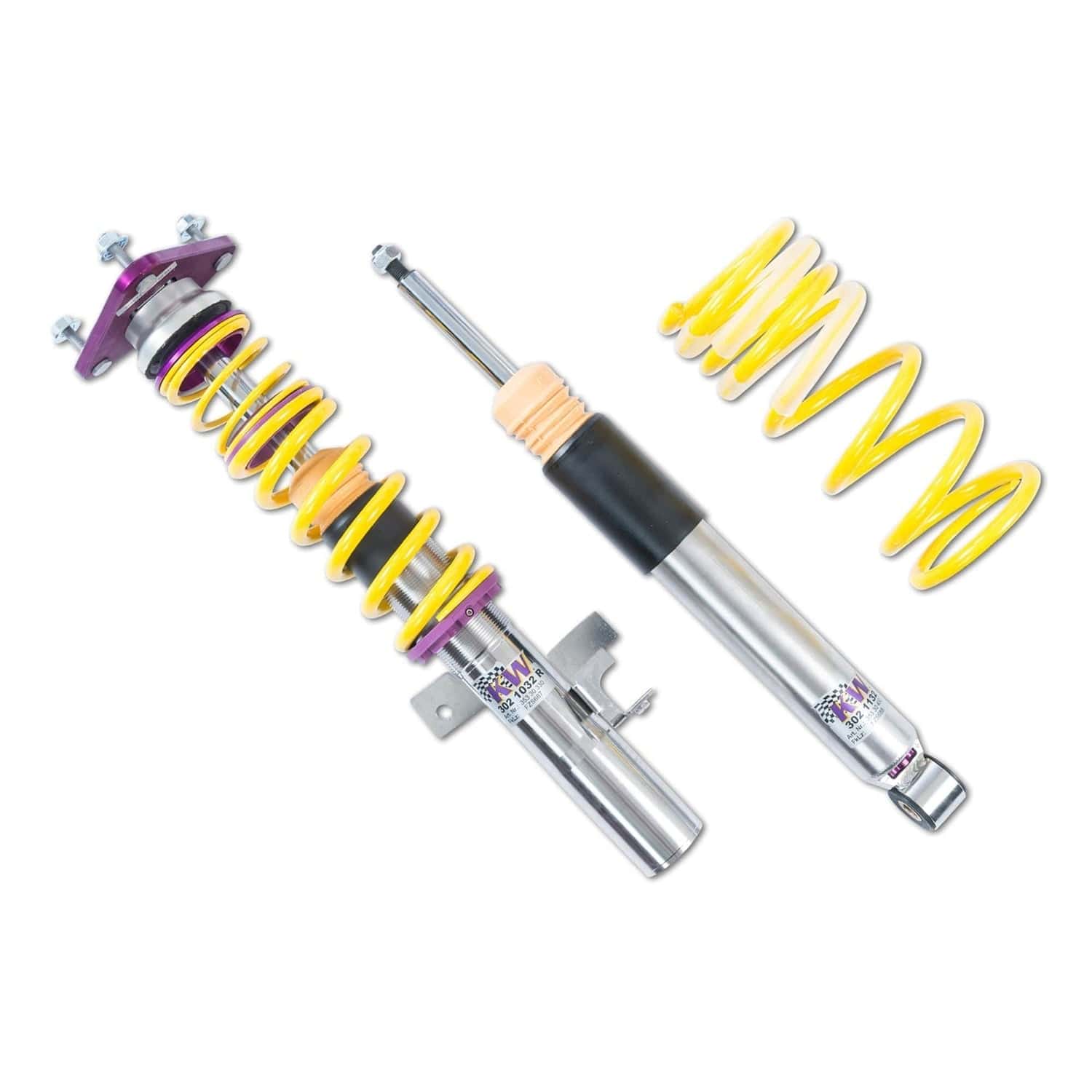 KW Variant 3 Adjustable Clubsport Coilovers Kit - 1975-1989 Porsche 911 35271861