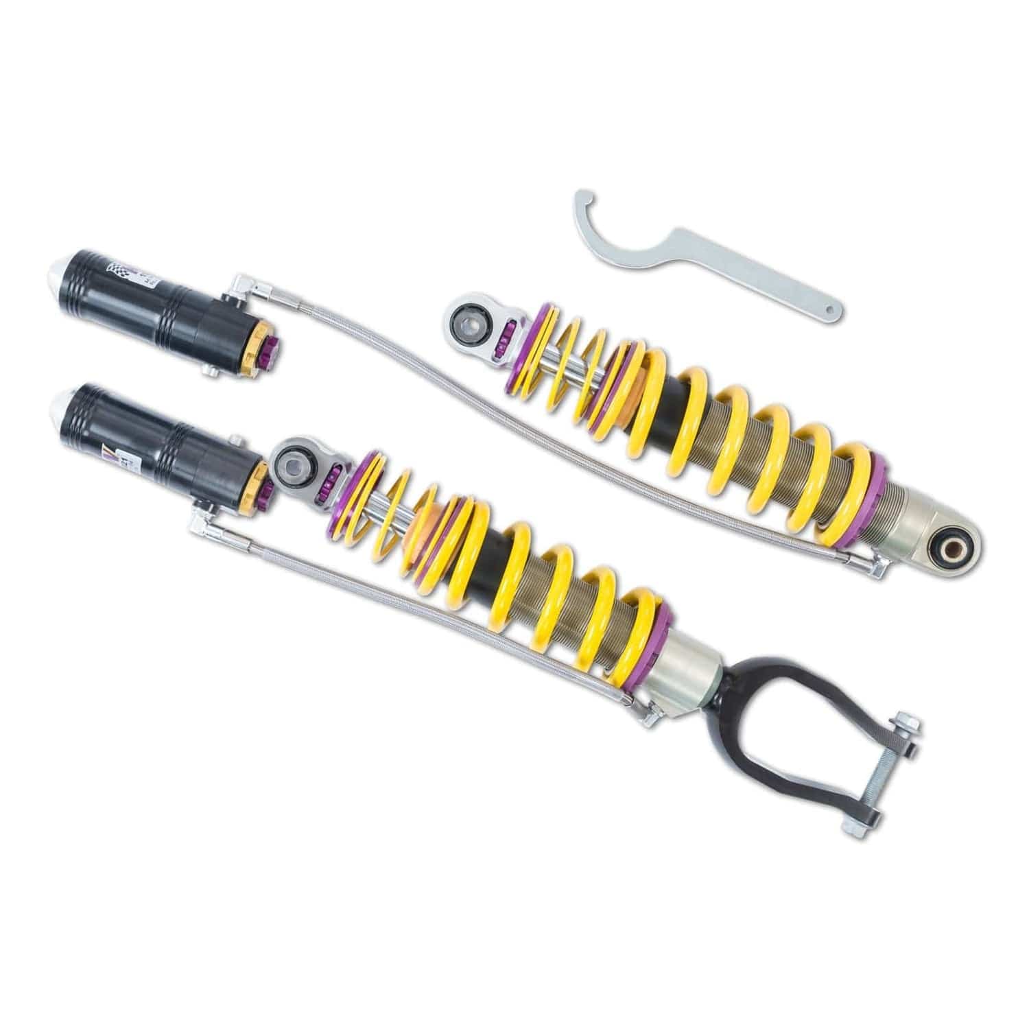 KW Variant 4 Adjustable Coilover Kit - 2017-2023 Audi R8 (4S) w/o Magnetic Ride Coupe 3A7100AM
