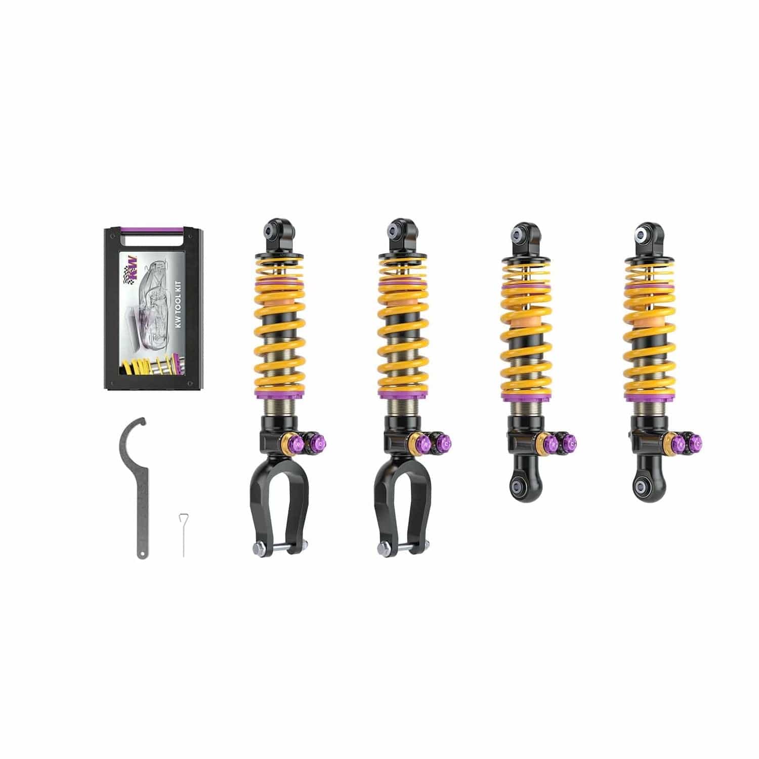 KW Suspension Variant 5 Adjustable Coilover Kit for 2015-2022 Lamborghini Huracan 30911009