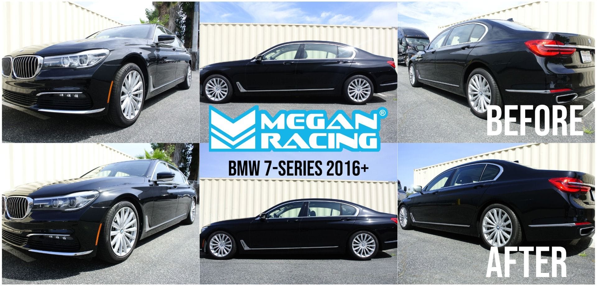 Megan Racing Air Ride Lowering Links for 2017+ BMW 7 Series MRC-BM-0401-i