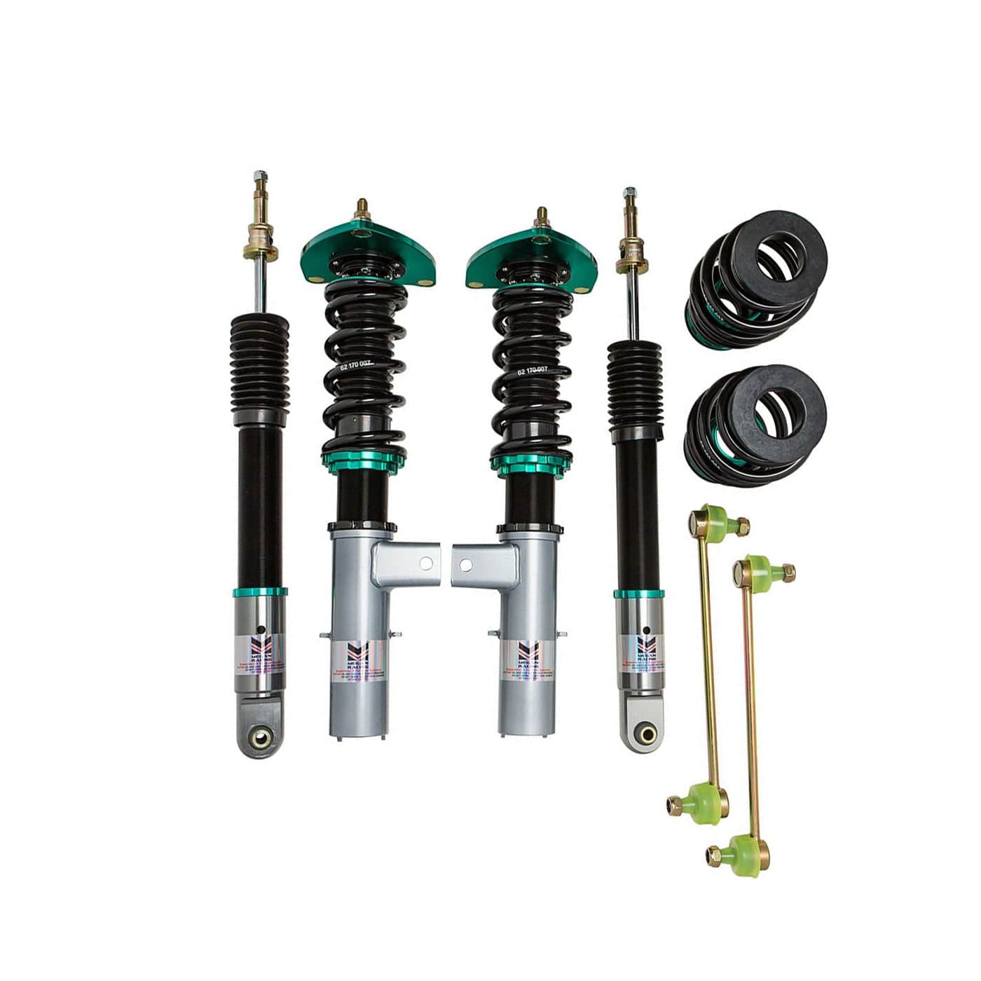 Megan Racing Euro II Series Coilovers for 2014-2018 Mercedes Benz CLA250 FWD MR-CDK-MBC117
