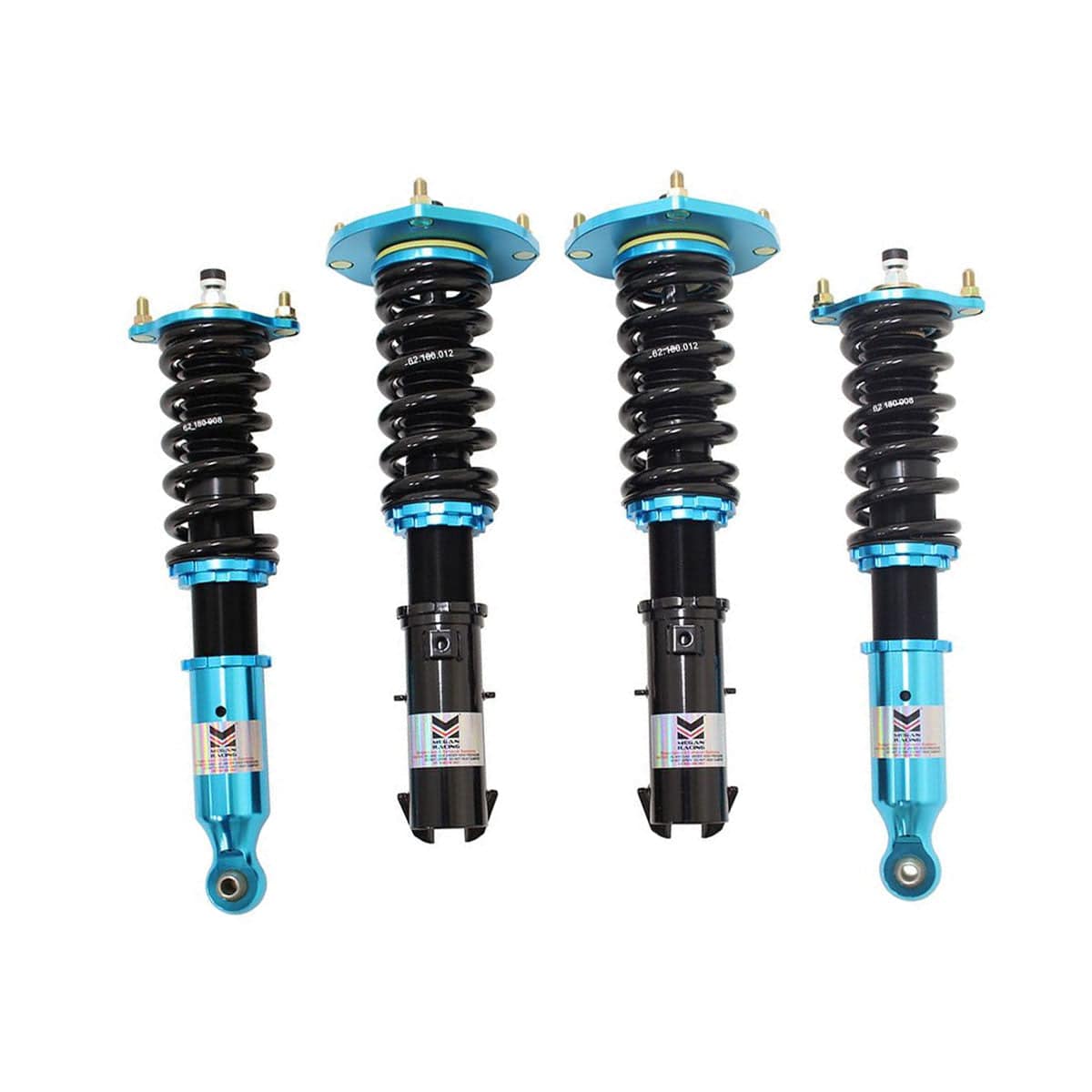 Megan Racing EZ II Series Coilovers for 1989-1994 Mitsubishi Eclipse FWD MR-CDK-ME89FWD-EZII