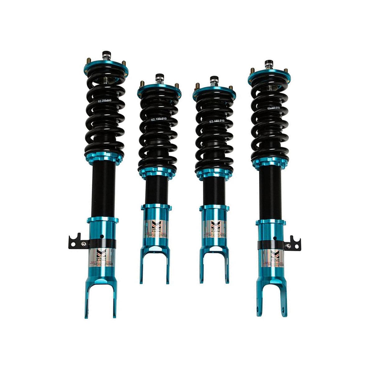Megan Racing EZ II Series Coilovers for 2000-2009 Honda S2000 (AP1/AP2) MR-CDK-S2K-EZII