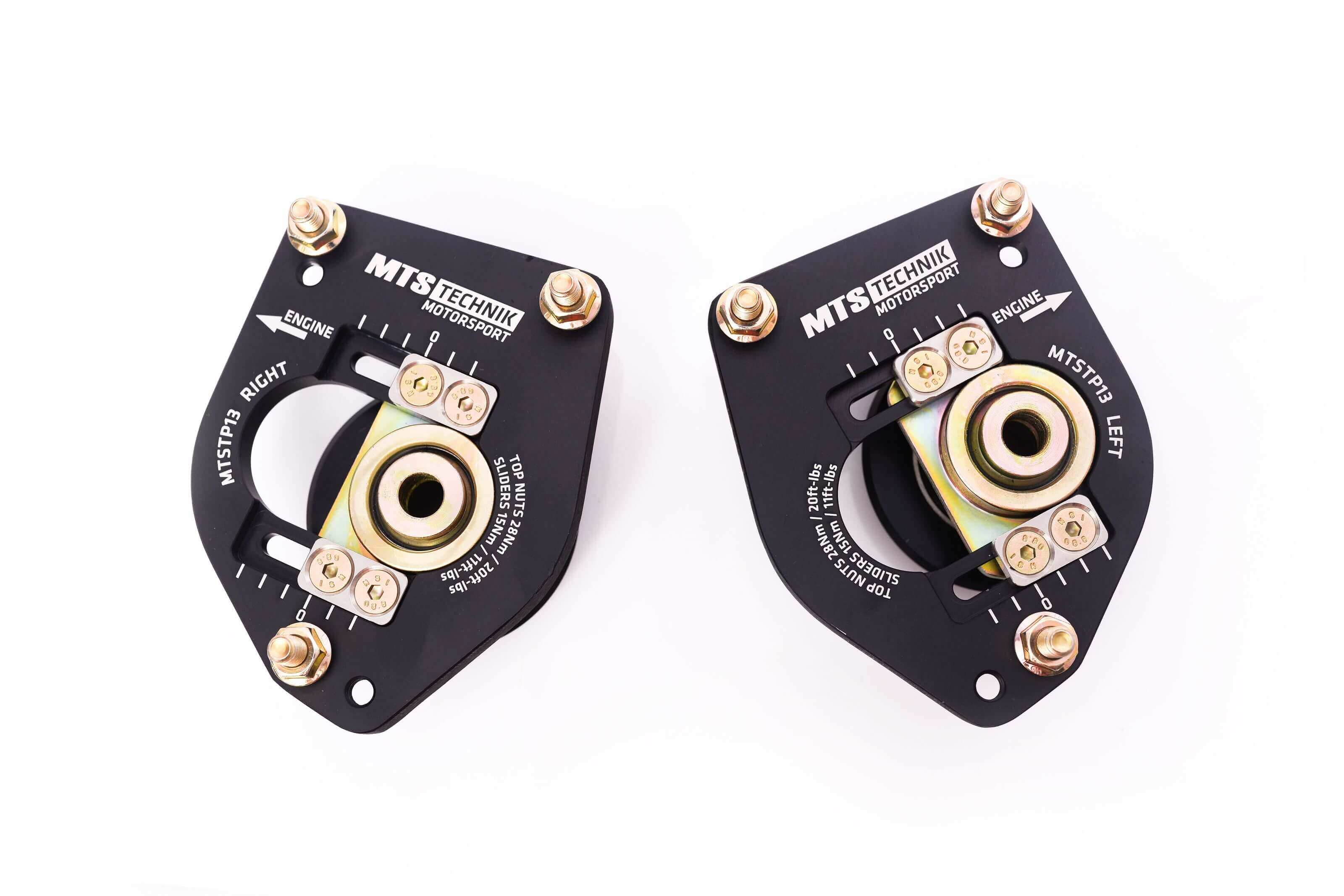 MTS Technik Adjustable Front Camber Caster Plates for 1986-1987 BMW 325 (E30) MTSCP13SET