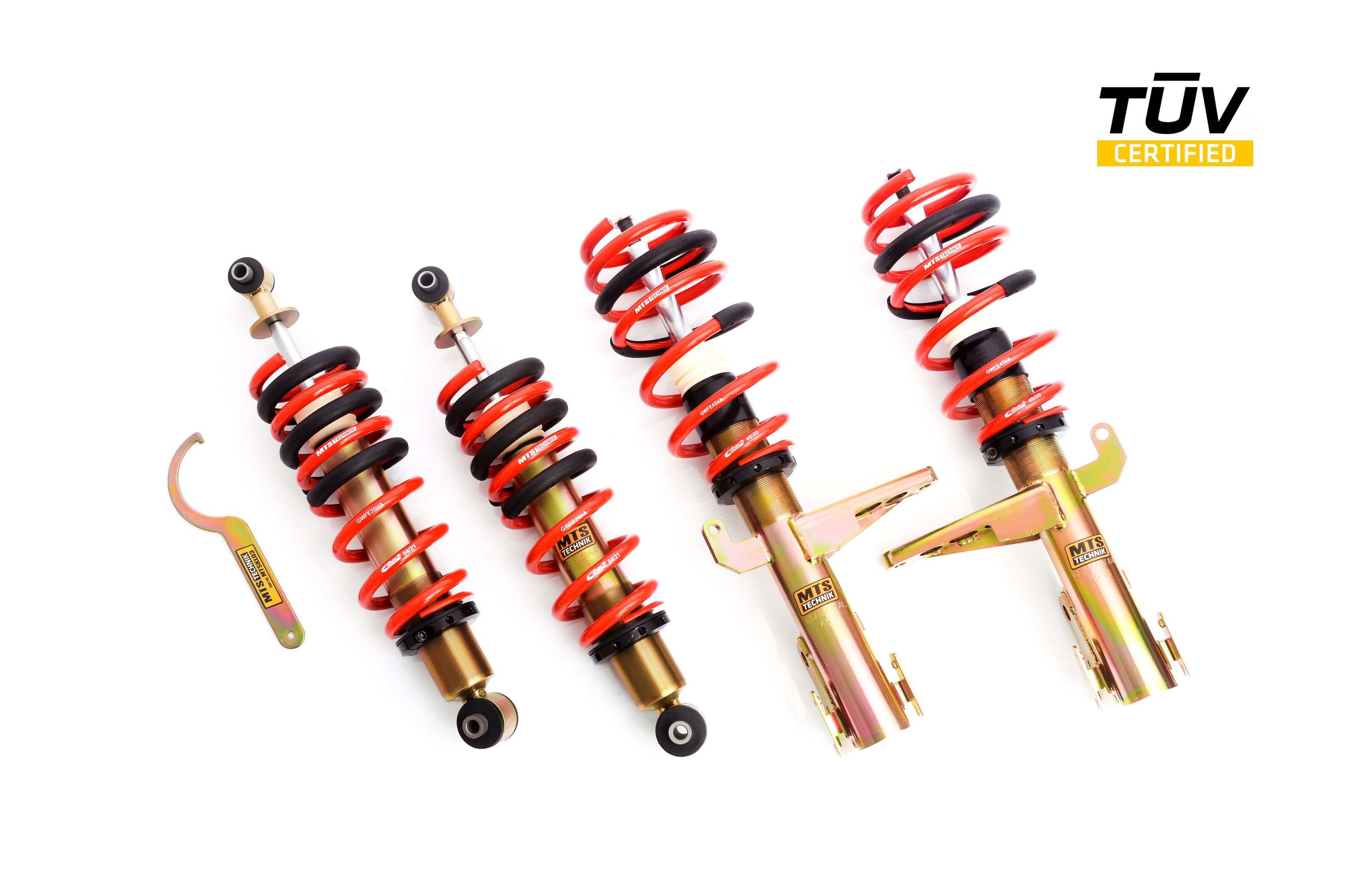 MTS Technik Comfort Series Suspension Coilover Kit for 1993-1995 Audi 90 Quattro (B4) MTSGWAU36-C