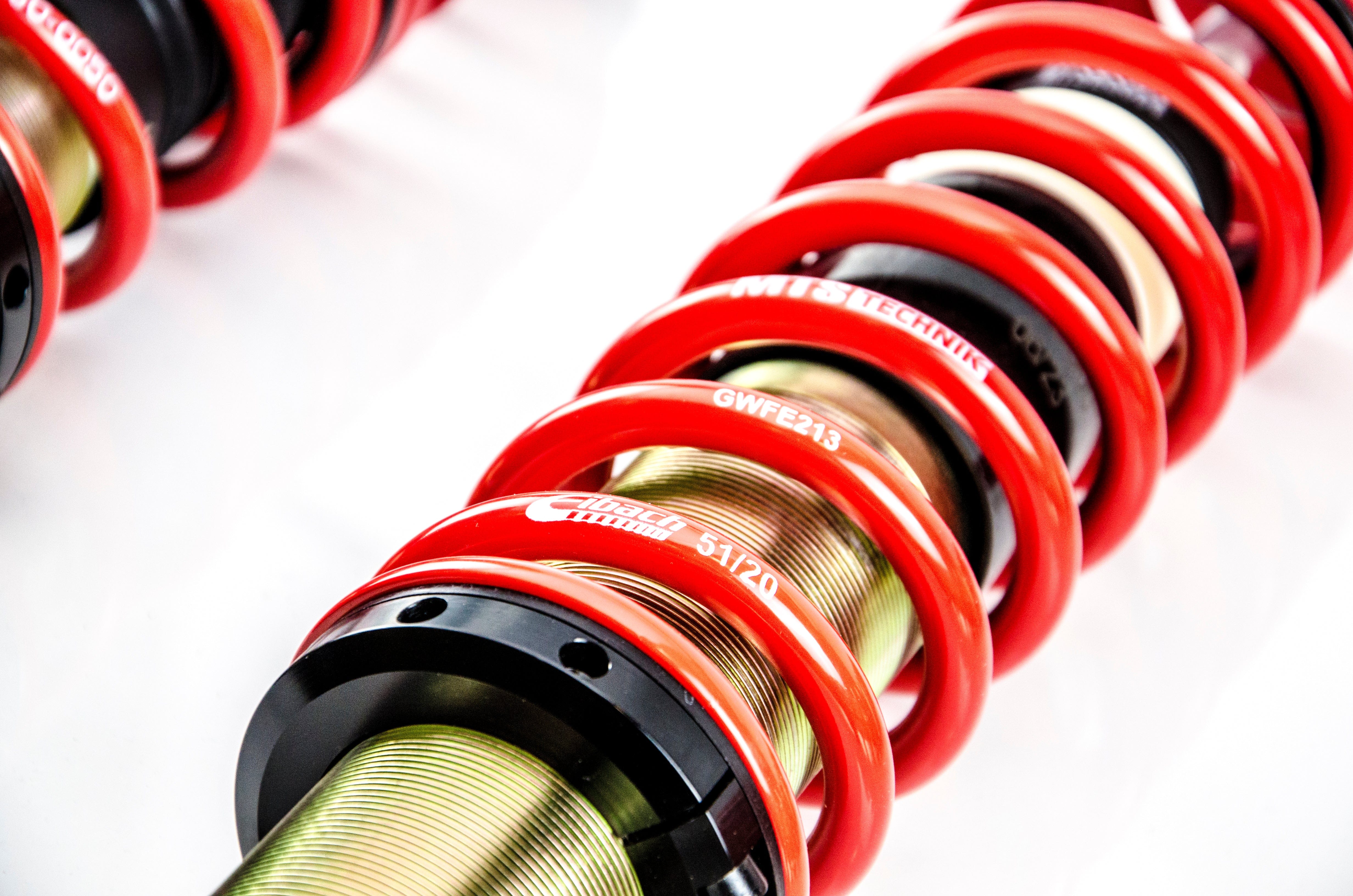 MTS Technik Comfort Series Coilover Kit - With Front Axle Top Mount for 1980-1987 Audi 4000 (B2) MTSGWVW112-C