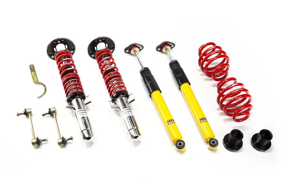 MTS Technik Comfort Series Suspension Coilover Kit (w/ Rear Axle Top Mount) for 2001-2005 BMW 330Ci (E46) XMTSGWBM100-C