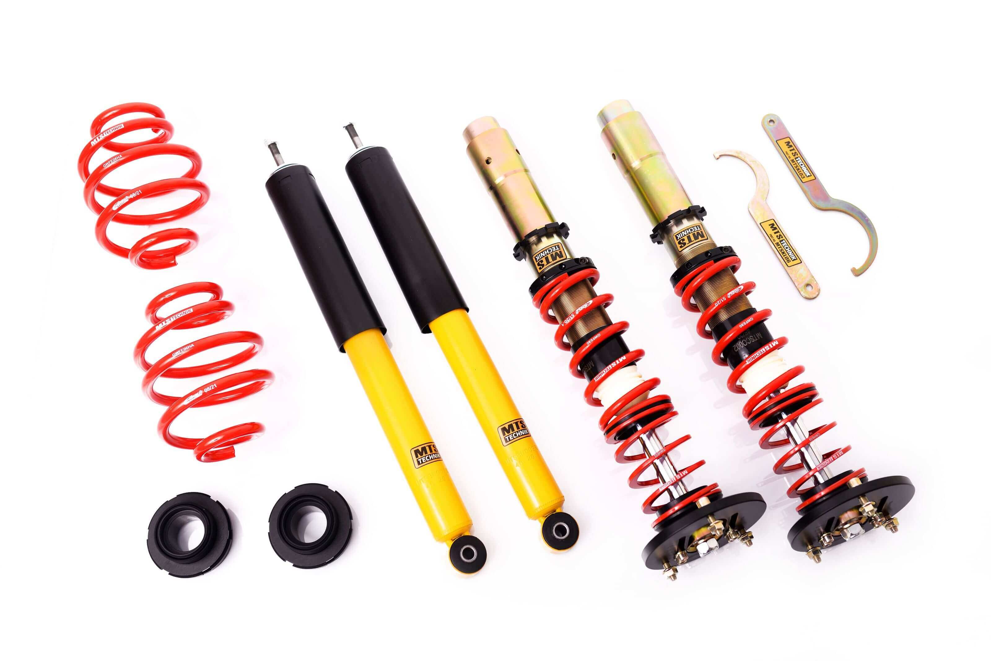 MTS Technik Comfort Series Coilovers - 51mm Front Strut for 1982-1993 BMW 3 Series Cabriolet (E30) MTSGWBM11-C