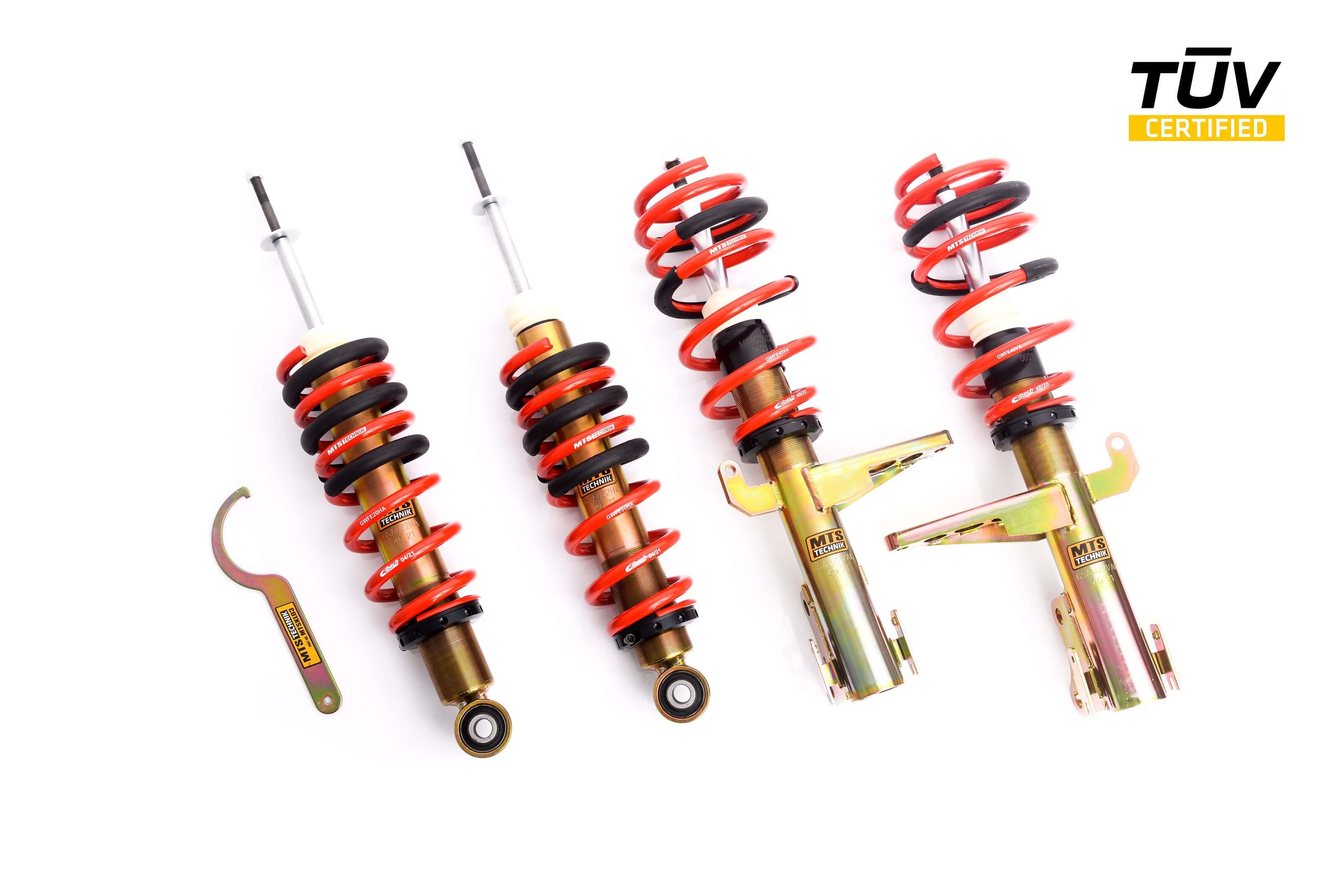 MTS Technik Comfort Series Suspension Coilover Kit for 1993-1995 Audi 90 (B4) MTSGWAU34-C