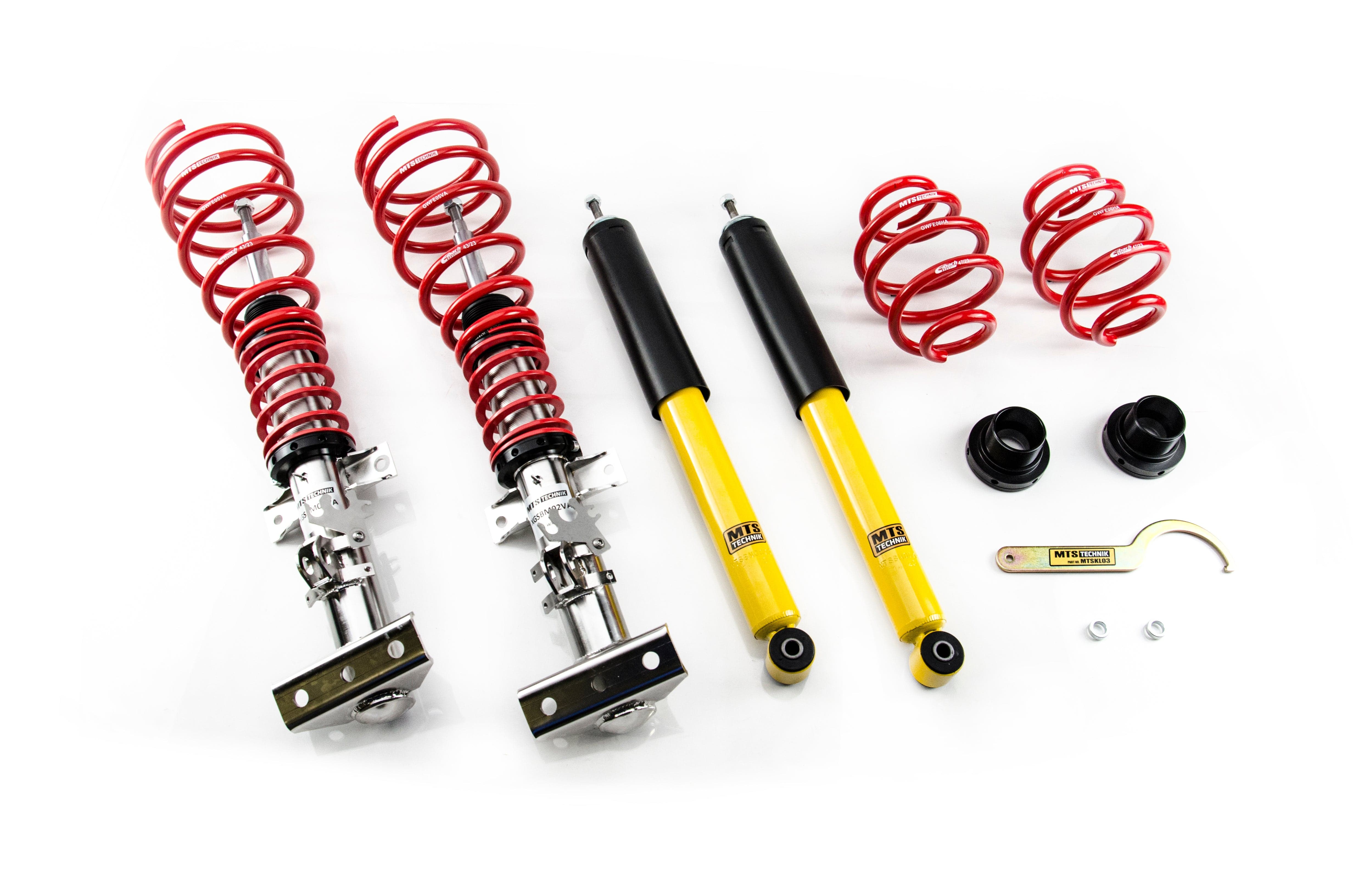 MTS Technik Comfort Series Suspension Coilover Kit for 1995-1999 BMW 318ti (E36) XMTSGWBM02-C