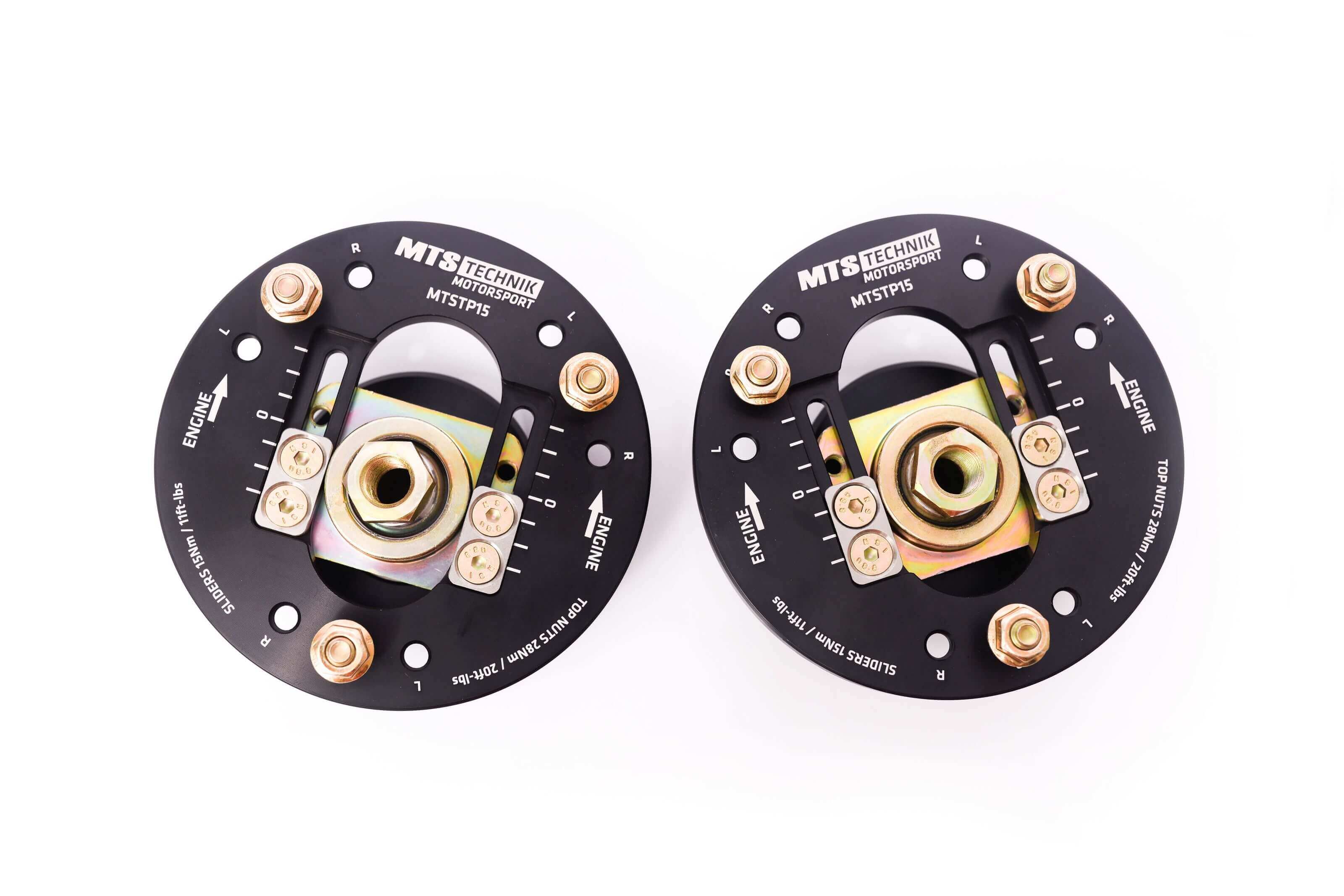 MTS Technik Front Alignment Camber Caster Plate for 1993-1994 BMW 740iL (E32) MTSCP15SET