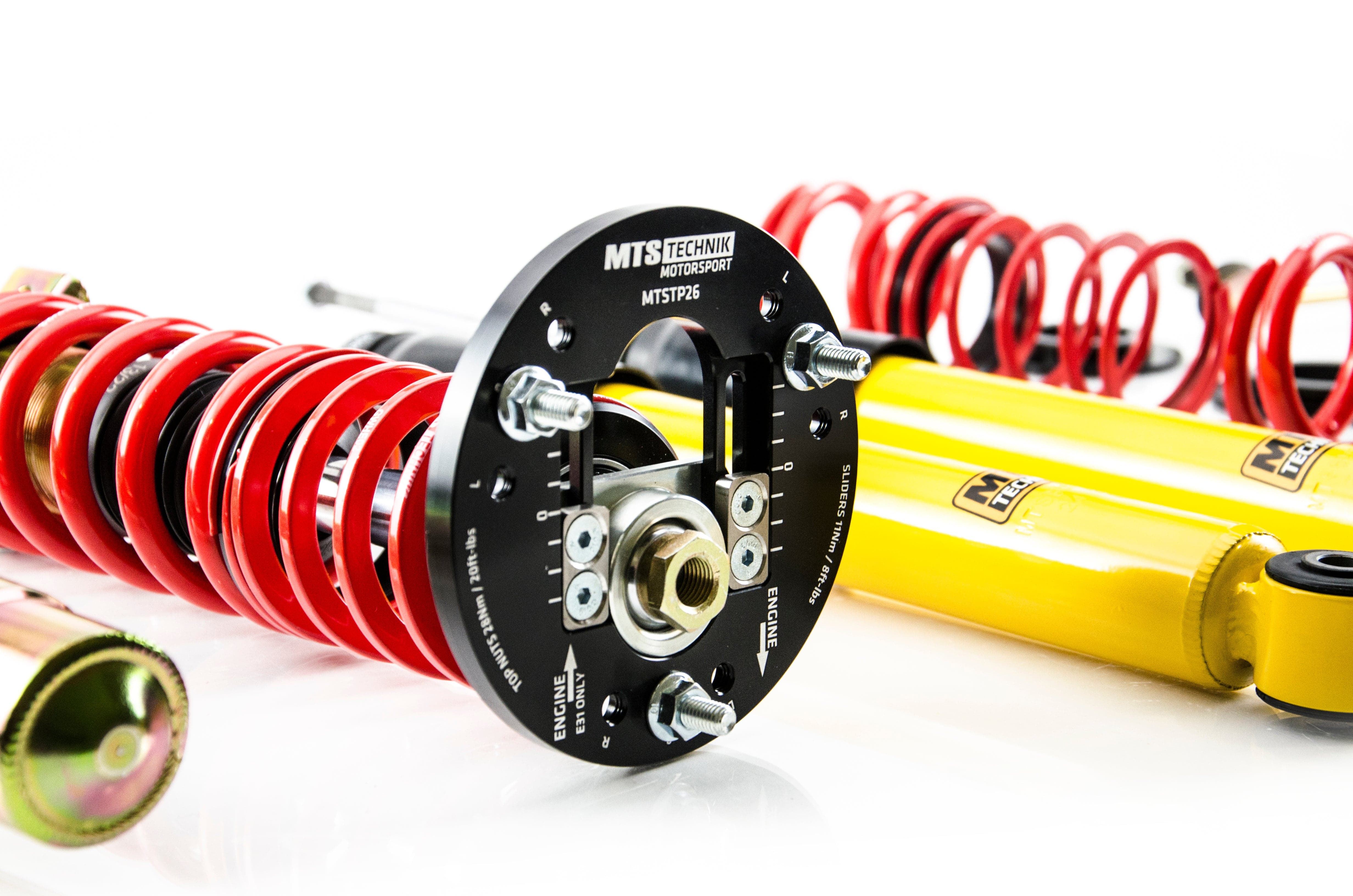 MTS Technik Stance Series Coilover Kit - Gold Housing, 40-85mm Front Lowering for 2003-2009 BMW Z4 (E85/E86) MTSGWBM119-S